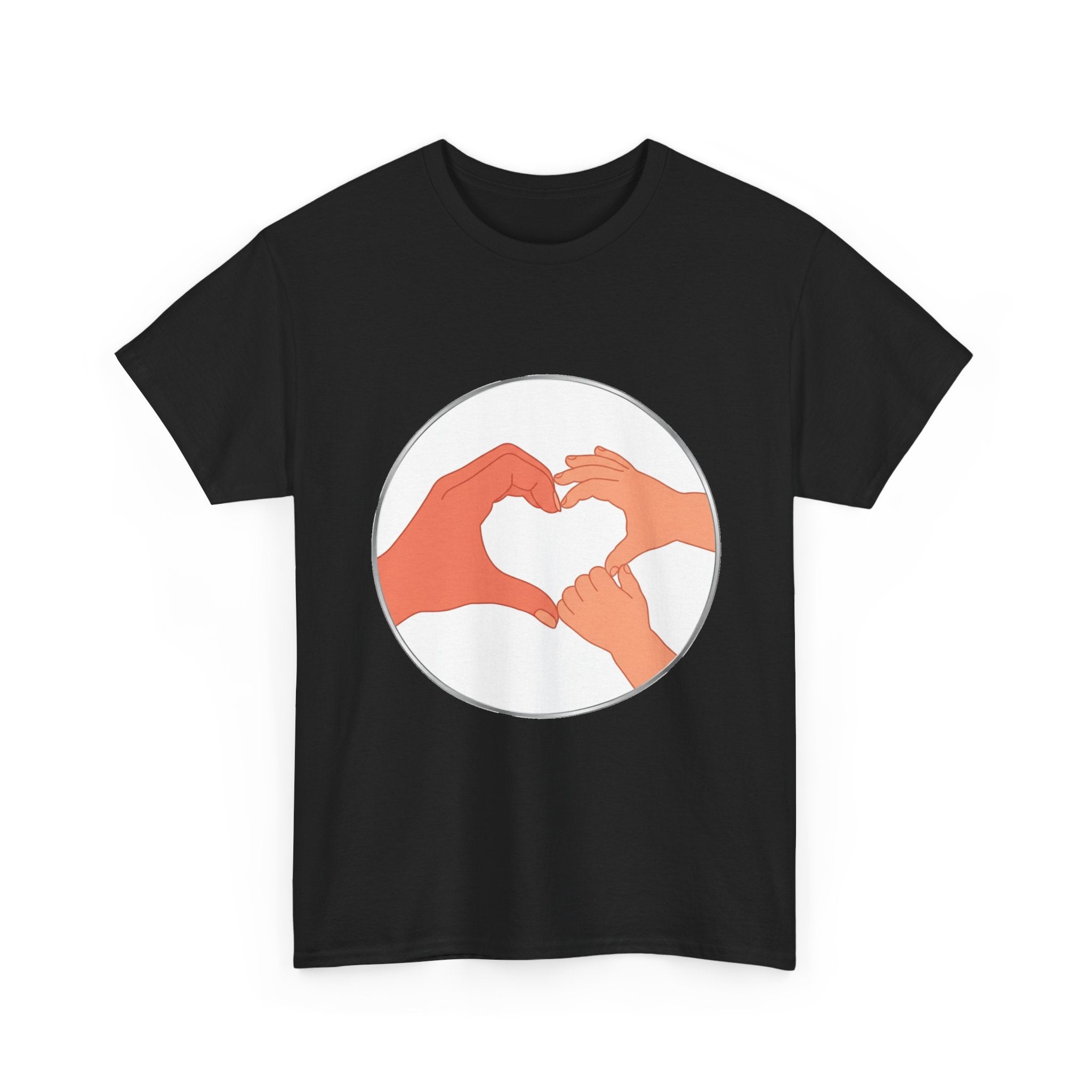 Bestie Heart Hands T-Shirt | Matchy Mums