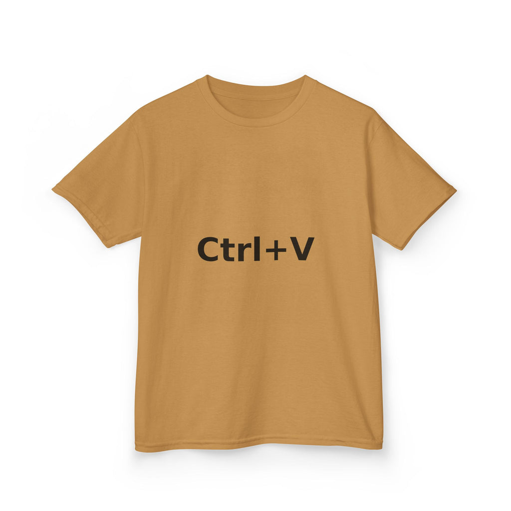 Ctrl+V Kids T-Shirt (Light) | Matchy Mums