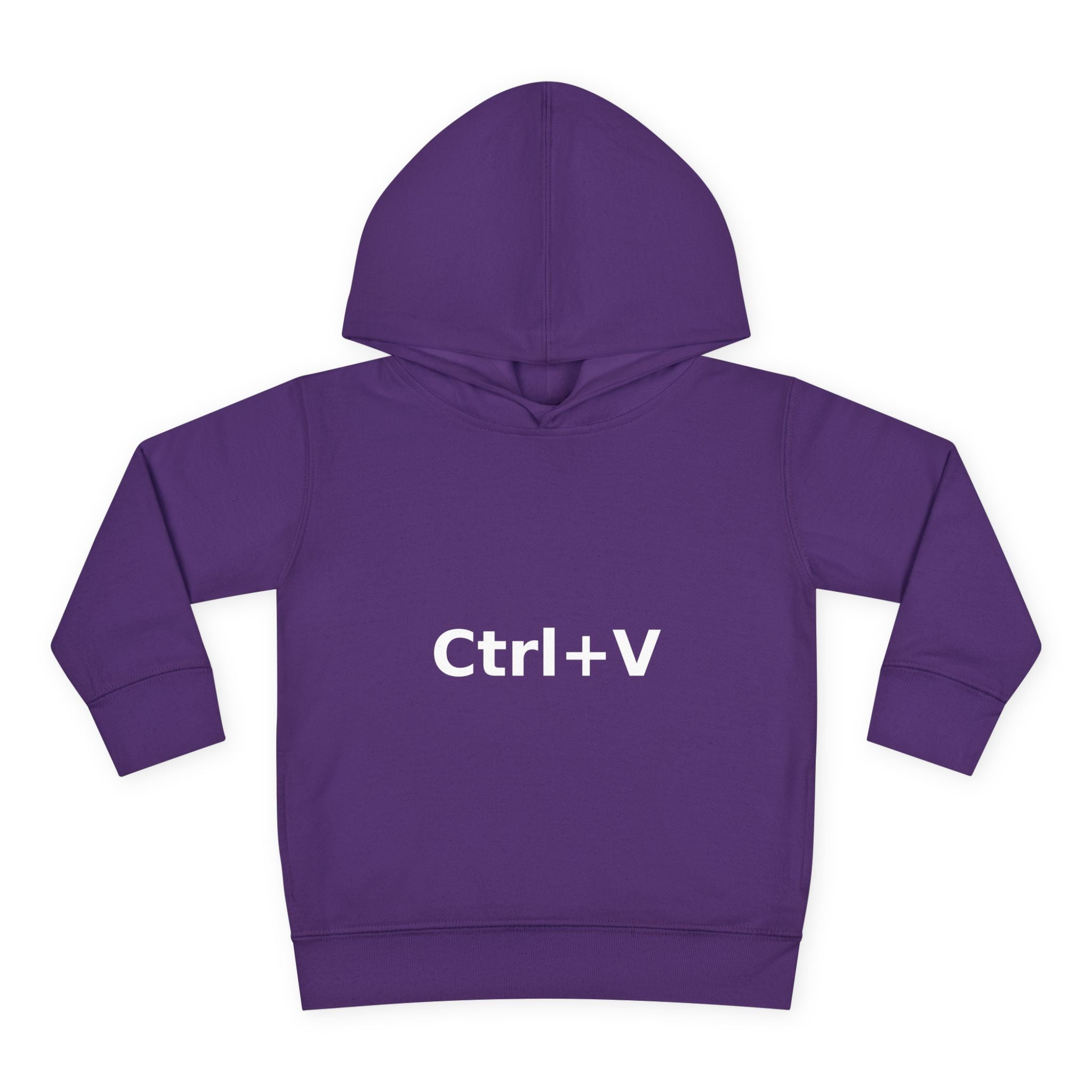 Ctrl+V Toddler Hoodie (Dark) | Matchy Mums
