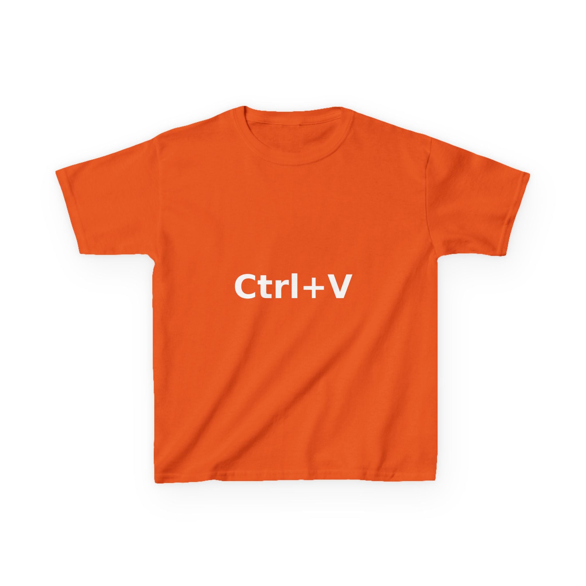 Ctrl+V Kids T-Shirt (Dark) | Matchy Mums