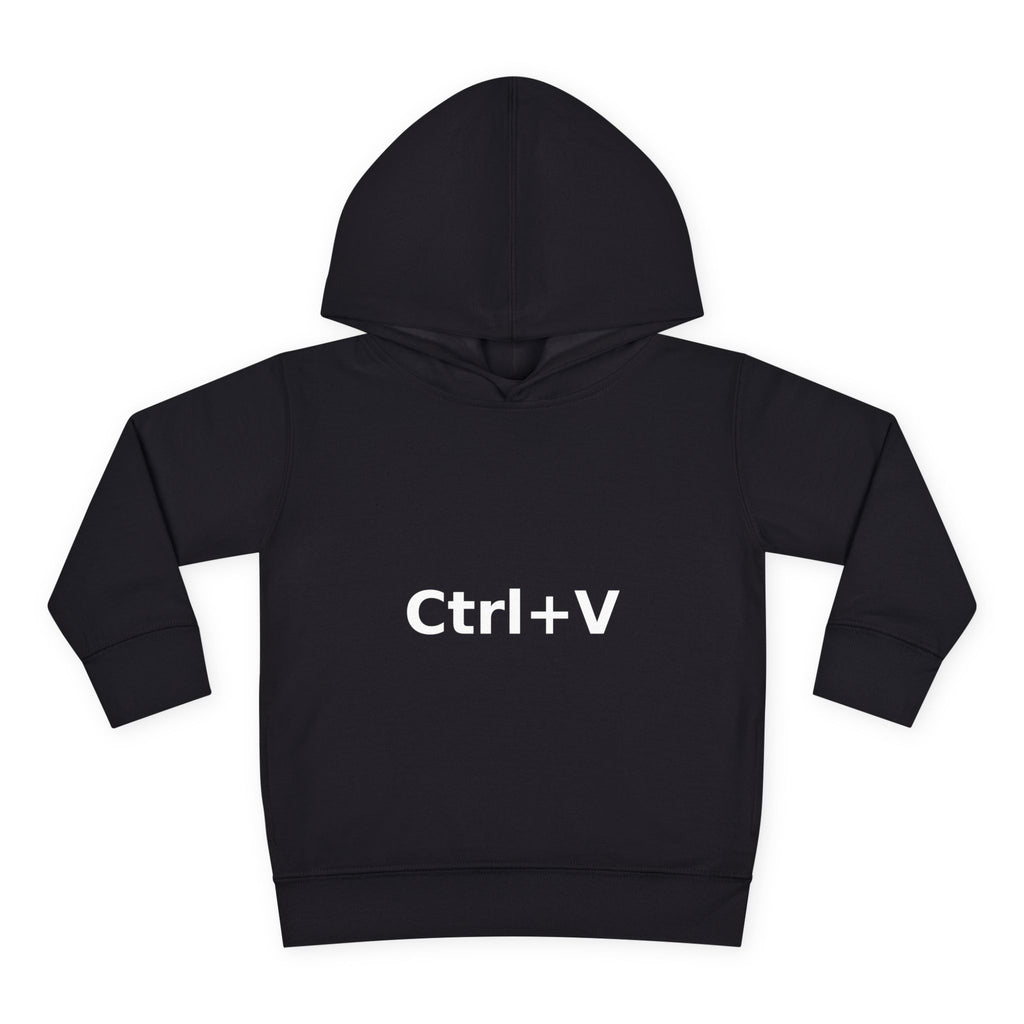 Ctrl+V Toddler Hoodie (Dark) | Matchy Mums
