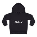 Ctrl+V Toddler Hoodie (Dark) | Matchy Mums
