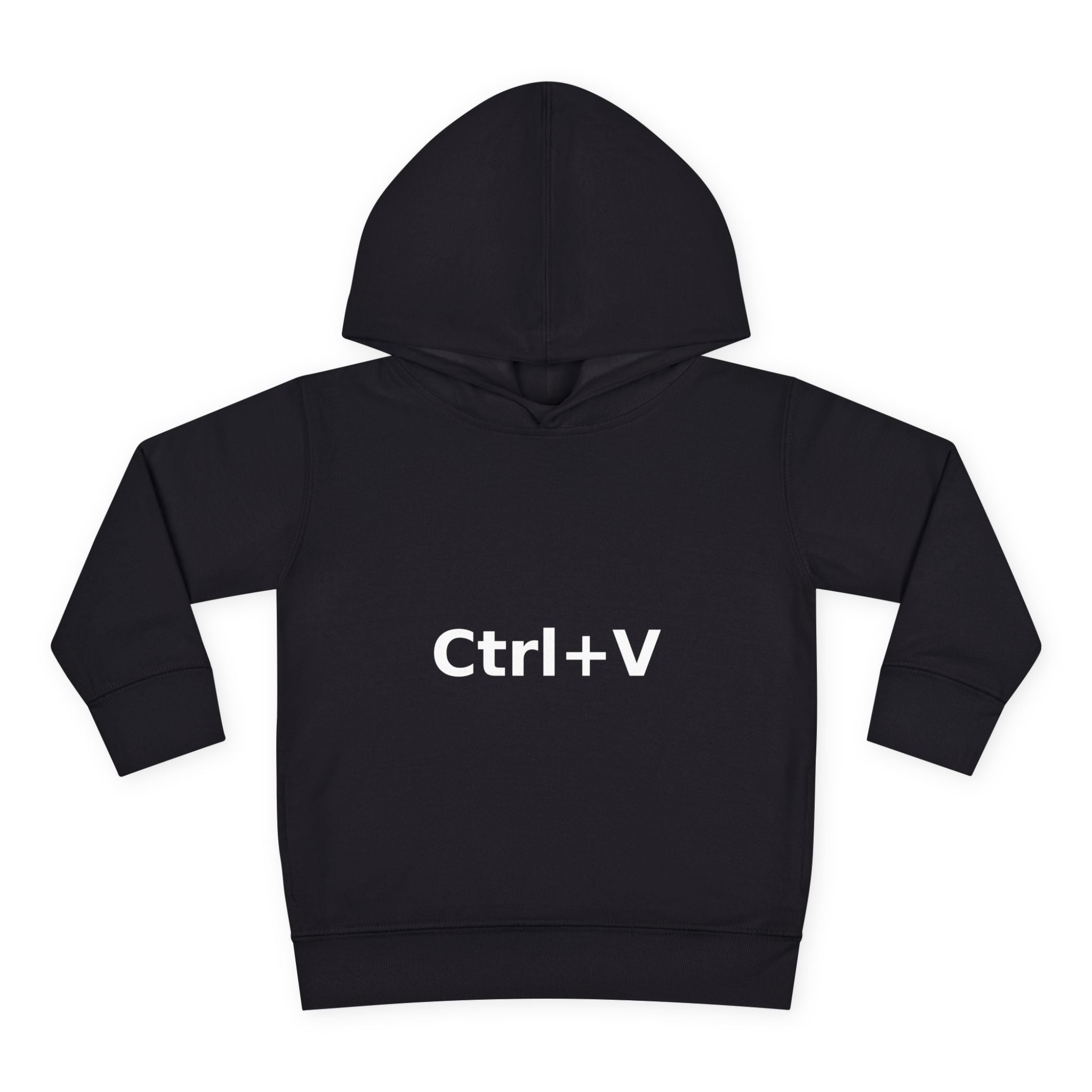 Ctrl+V Toddler Hoodie (Dark) | Matchy Mums