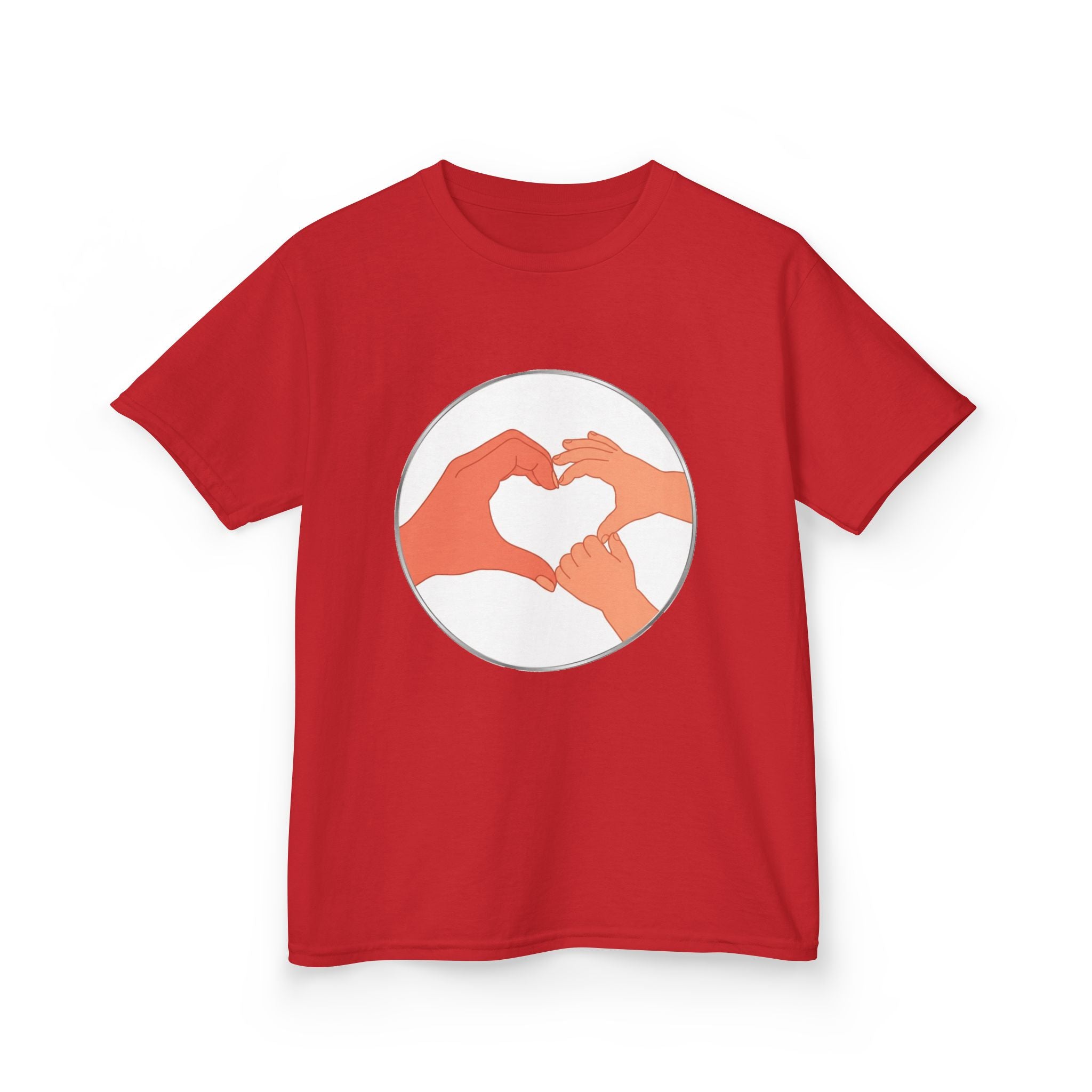 Bestie Heart Hands Kids T-Shirt | Matchy Mums