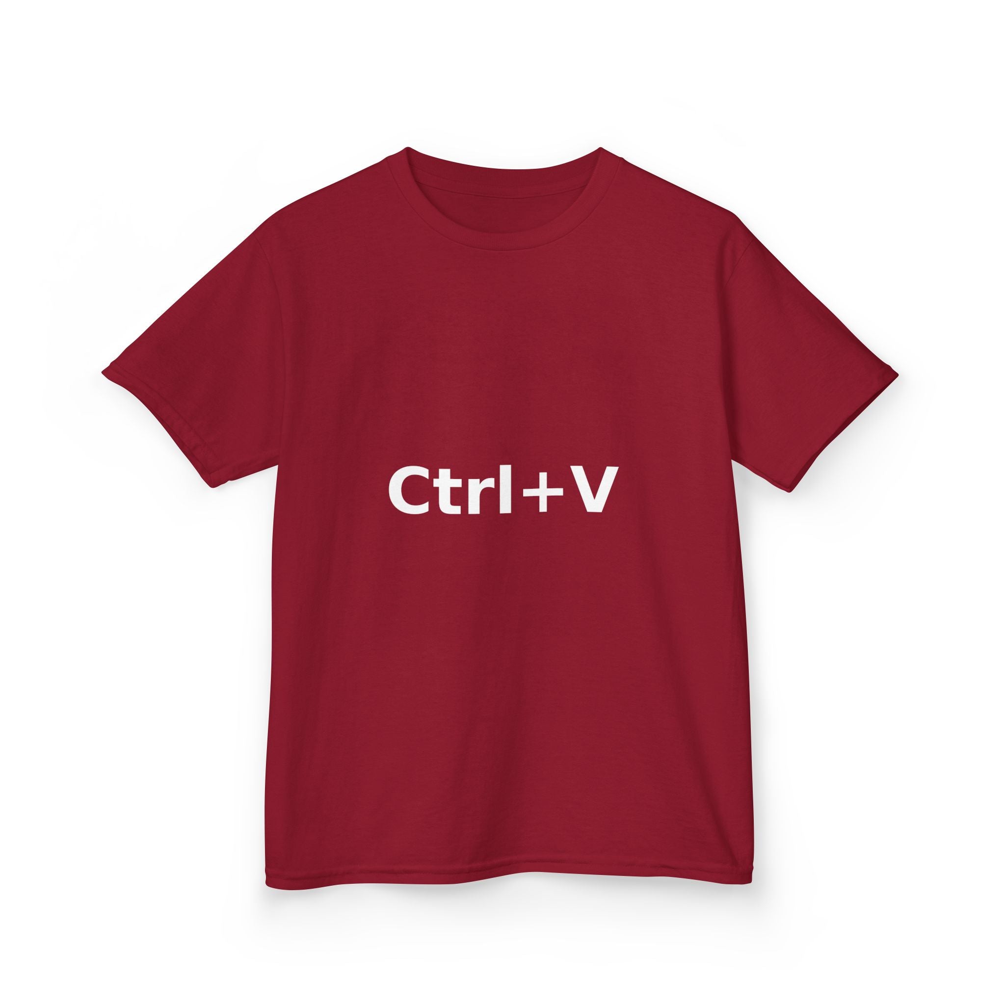 Ctrl+V Kids T-Shirt (Dark) | Matchy Mums