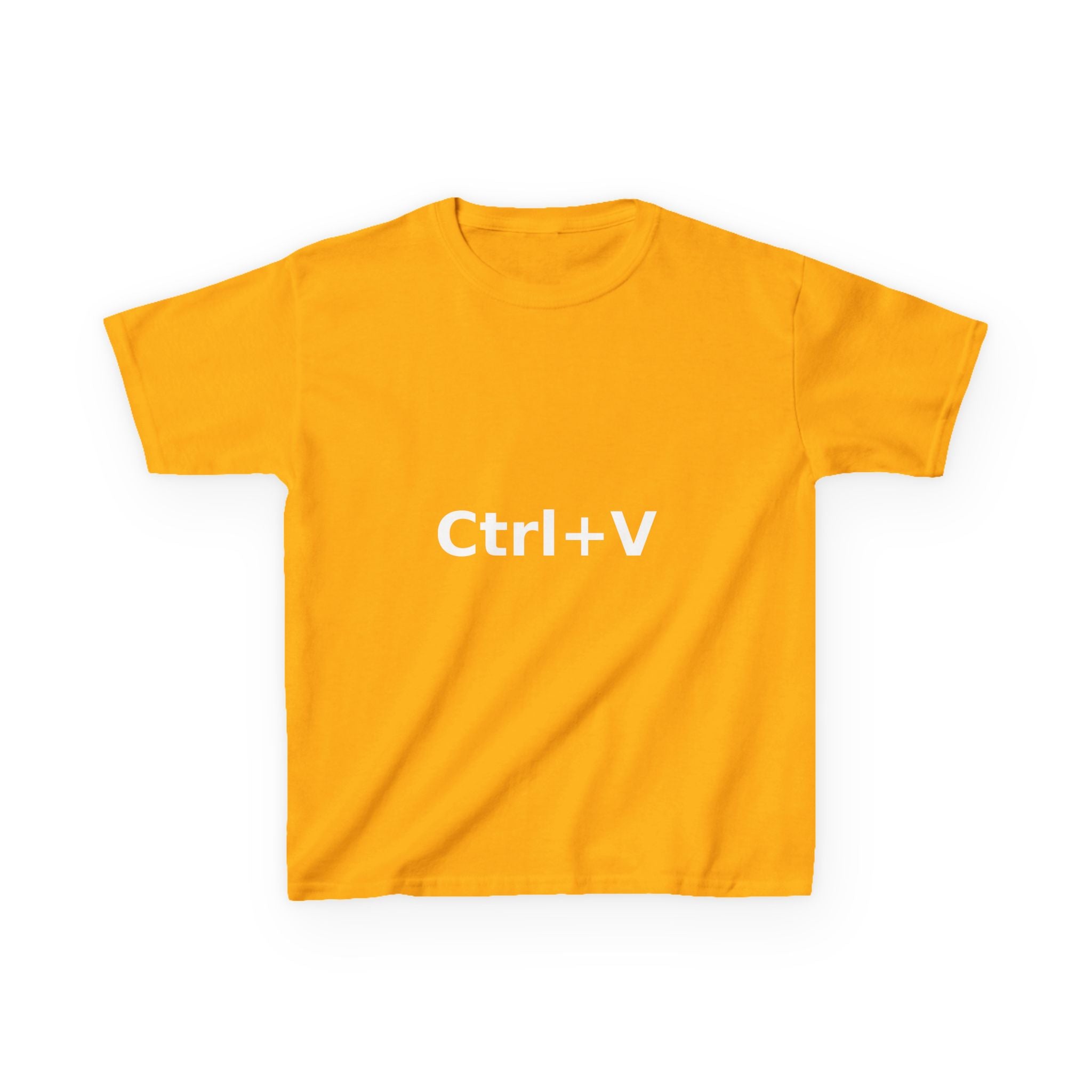 Ctrl+V Kids T-Shirt (Dark) | Matchy Mums