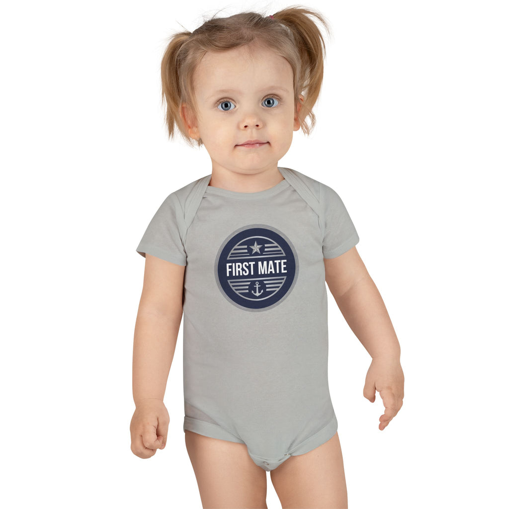 First Mate Baby Onesie | Matchy Mums