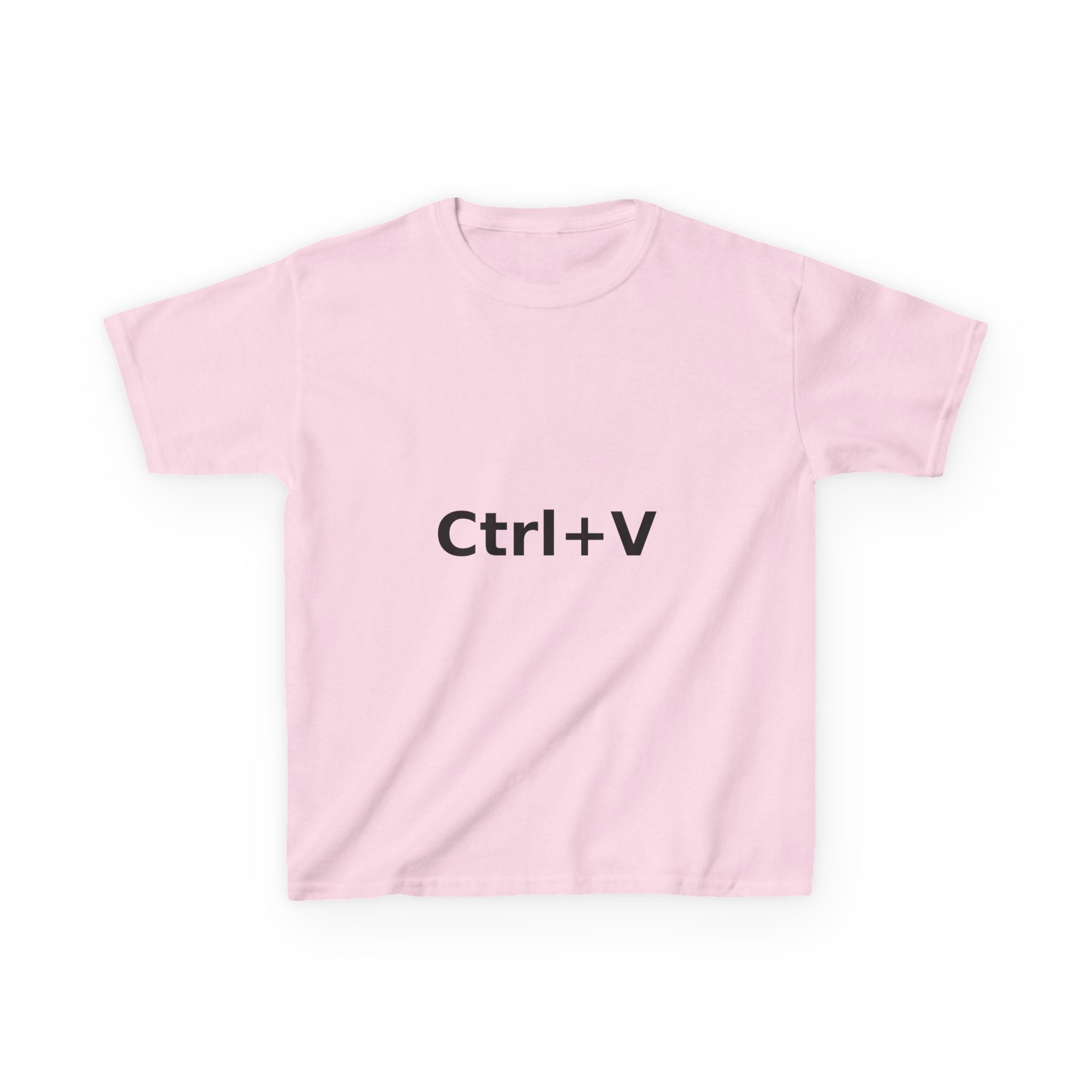 Ctrl+V Kids T-Shirt (Light) | Matchy Mums