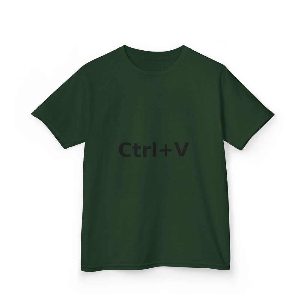 Ctrl+V Kids T-Shirt (Light) | Matchy Mums