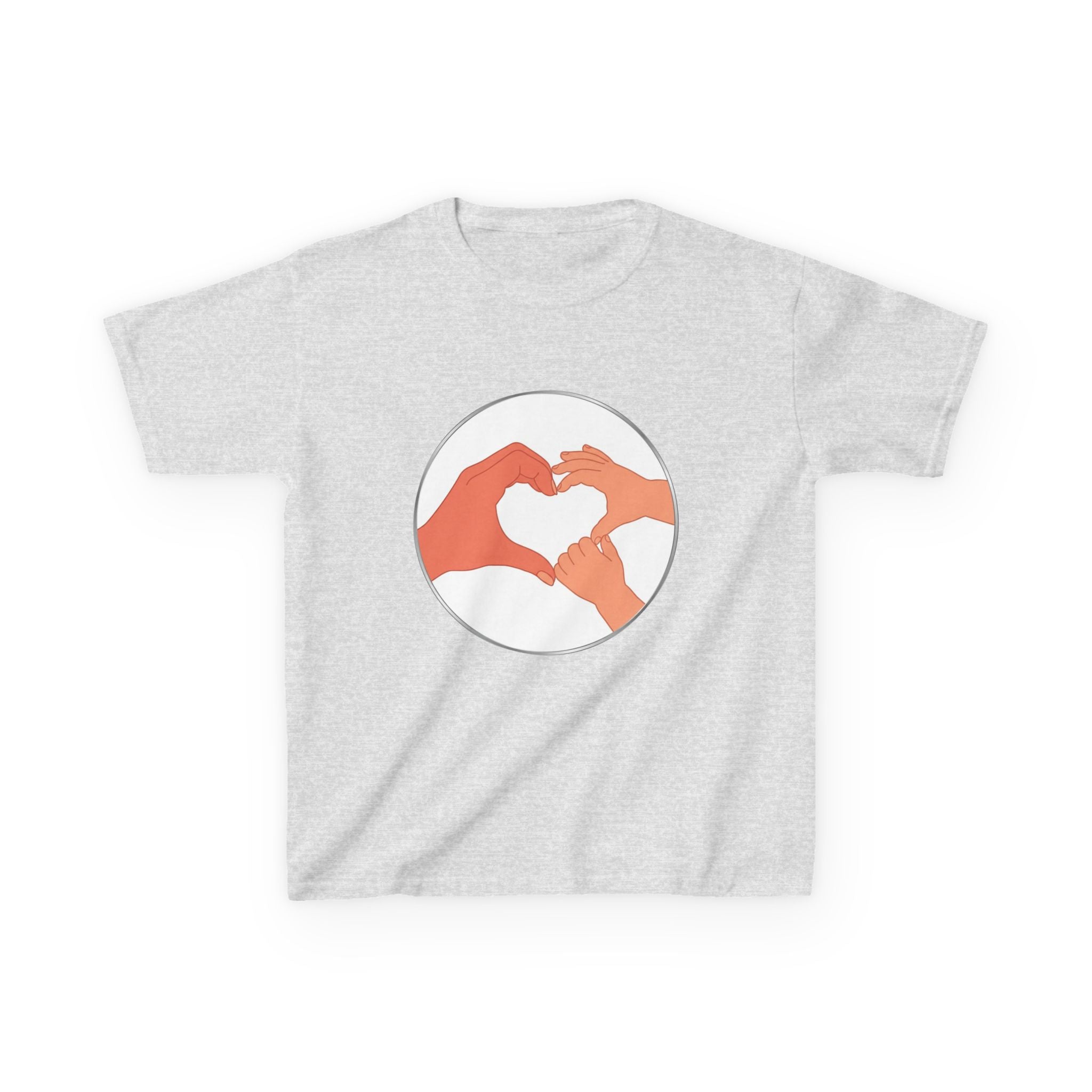 Bestie Heart Hands Kids T-Shirt | Matchy Mums