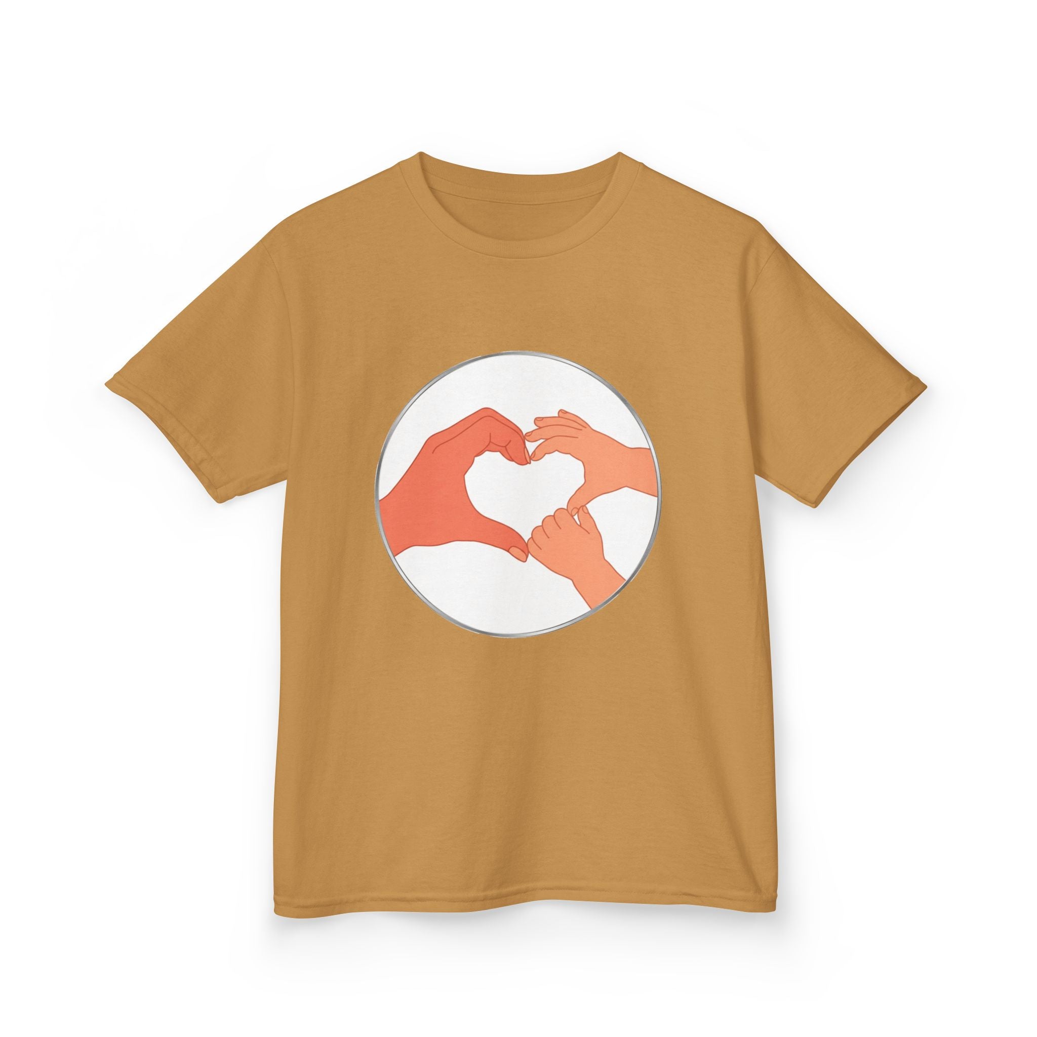 Bestie Heart Hands Kids T-Shirt | Matchy Mums