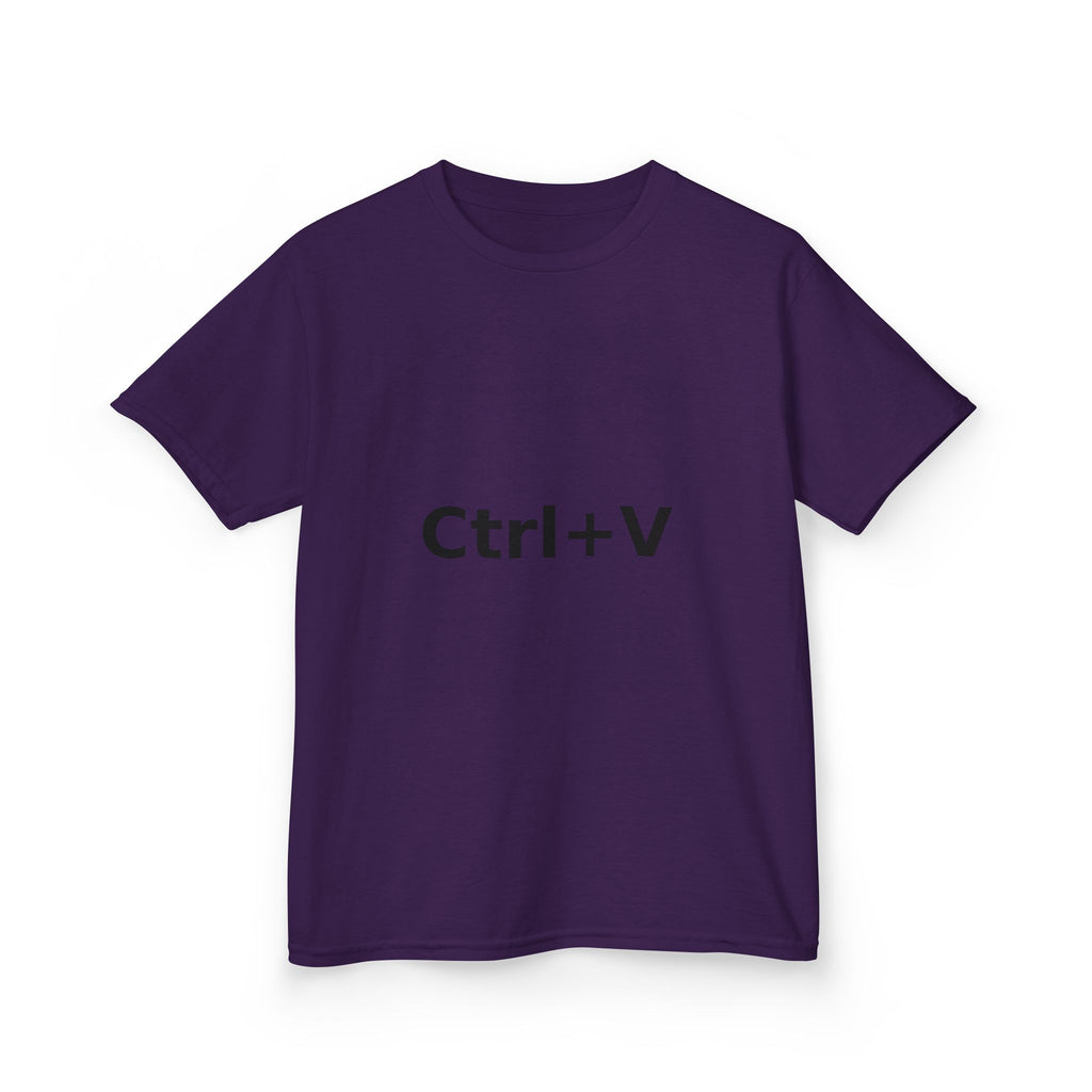 Ctrl+V Kids T-Shirt (Light) | Matchy Mums