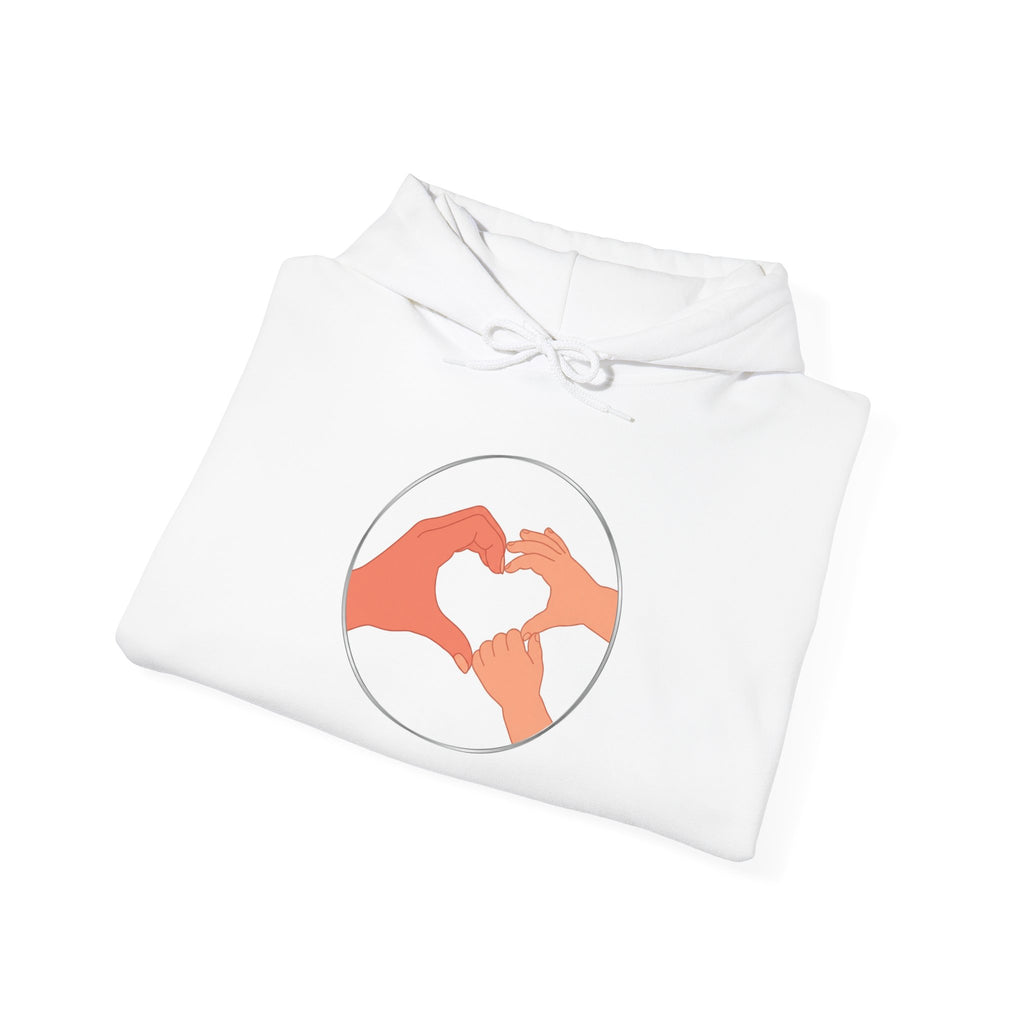 Bestie Heart Hands Hoodie | Matchy Mums