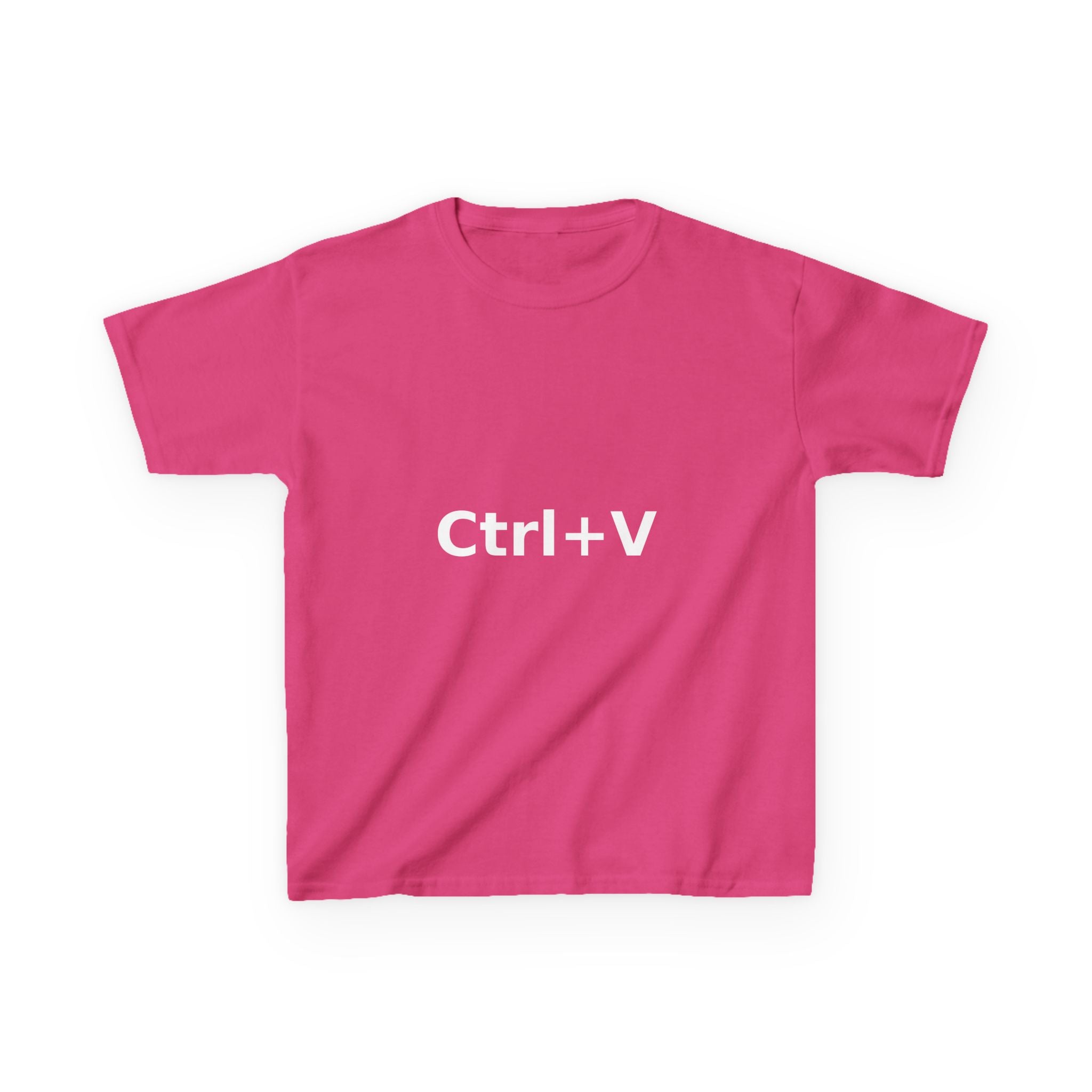 Ctrl+V Kids T-Shirt (Dark) | Matchy Mums