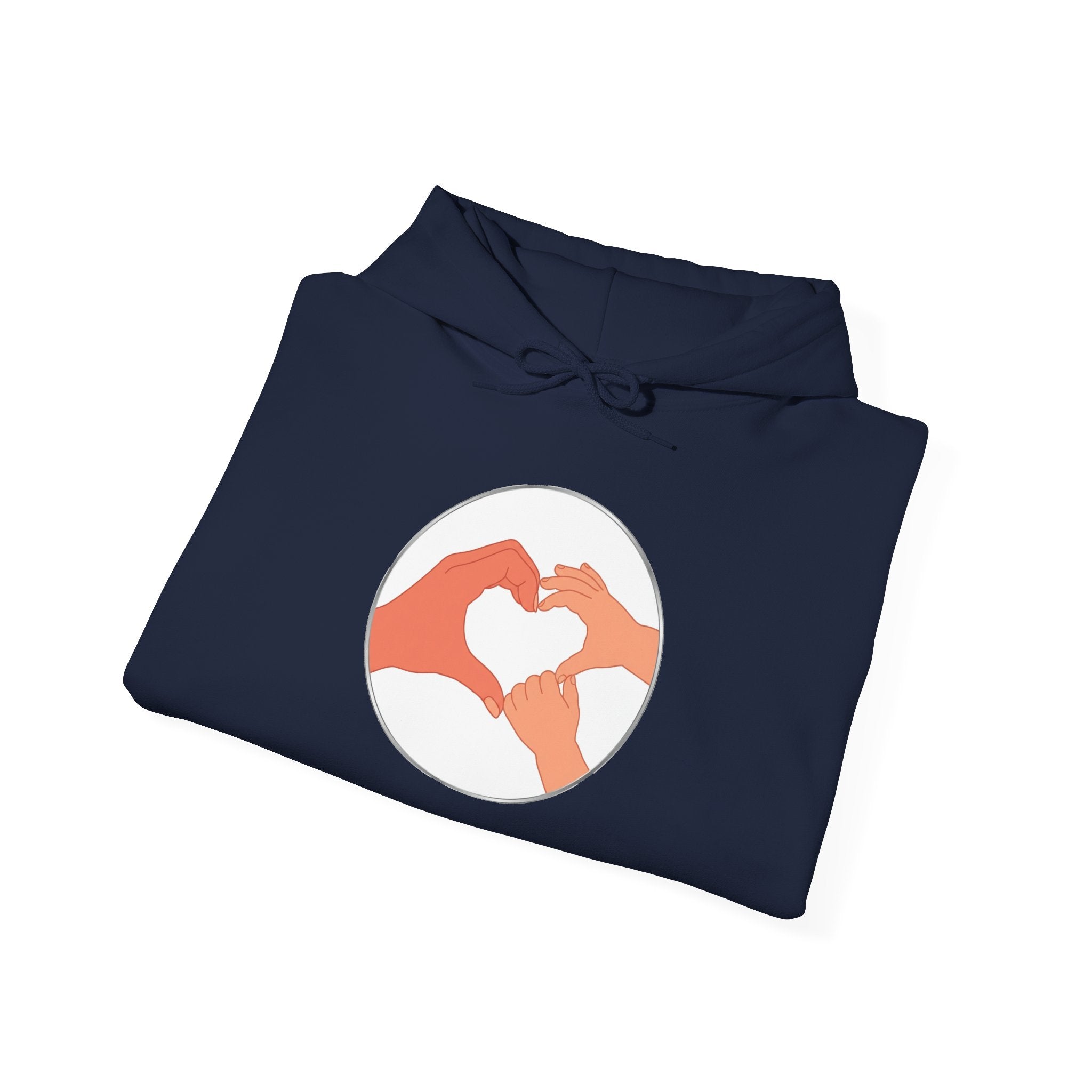 Bestie Heart Hands Hoodie | Matchy Mums