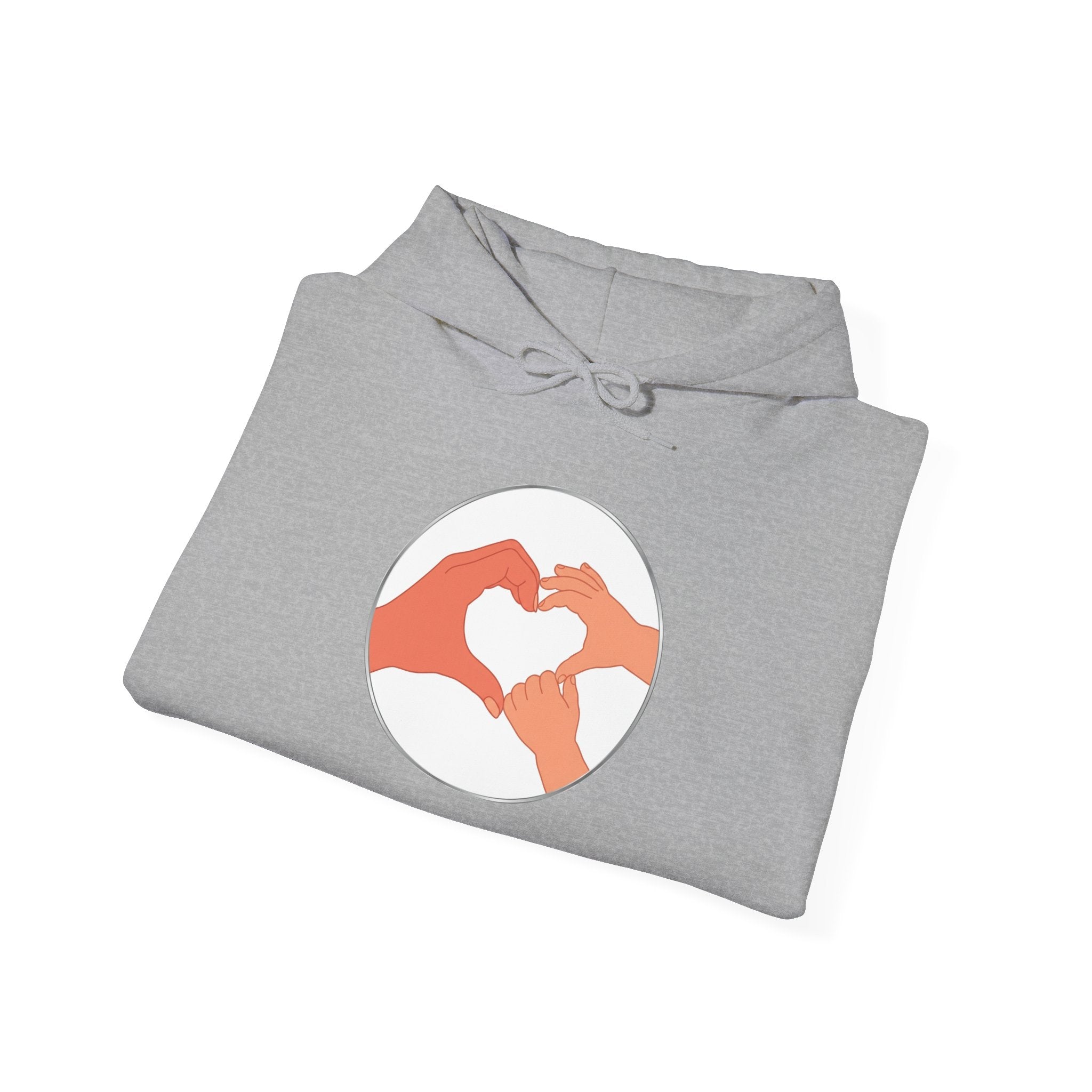 Bestie Heart Hands Hoodie | Matchy Mums
