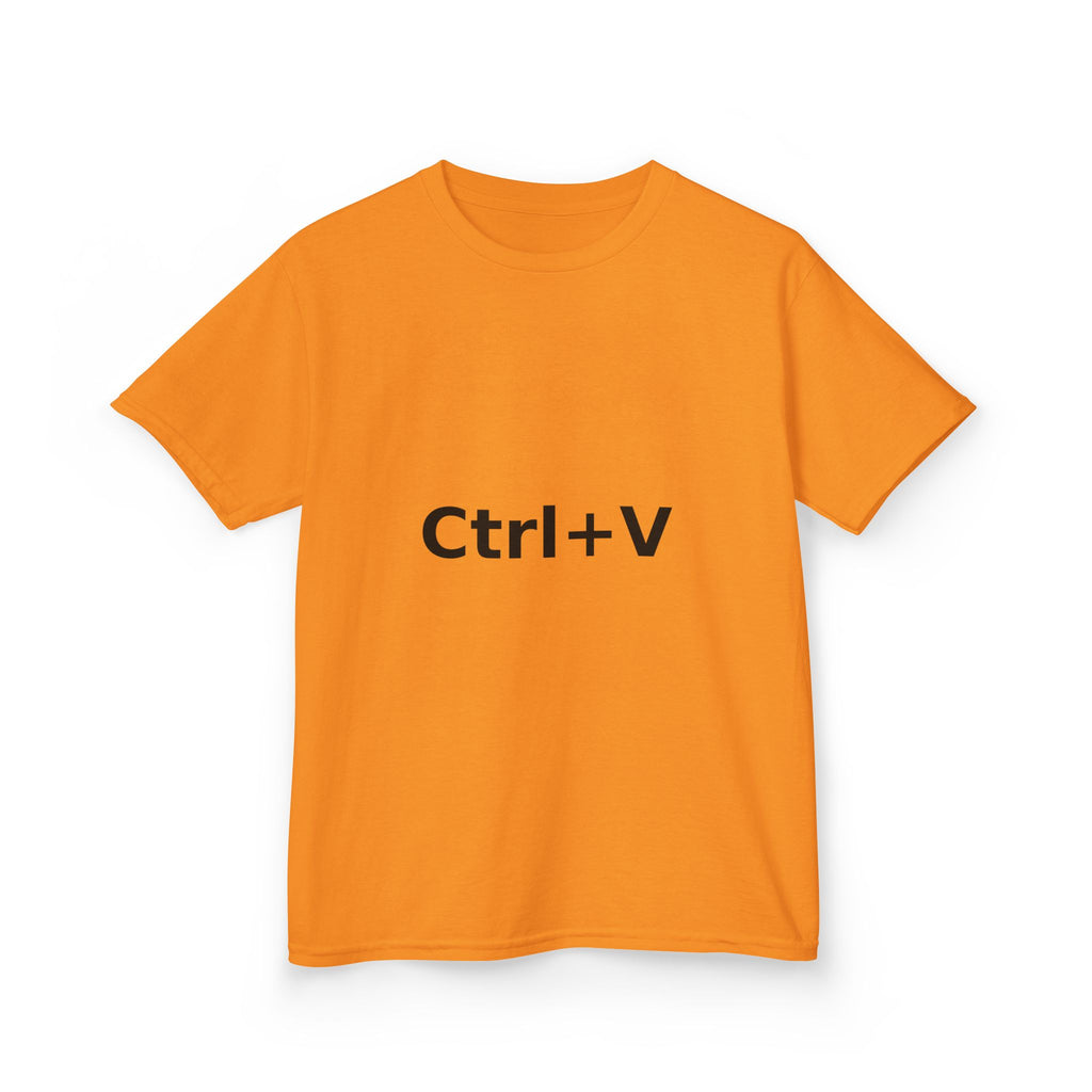 Ctrl+V Kids T-Shirt (Light) | Matchy Mums
