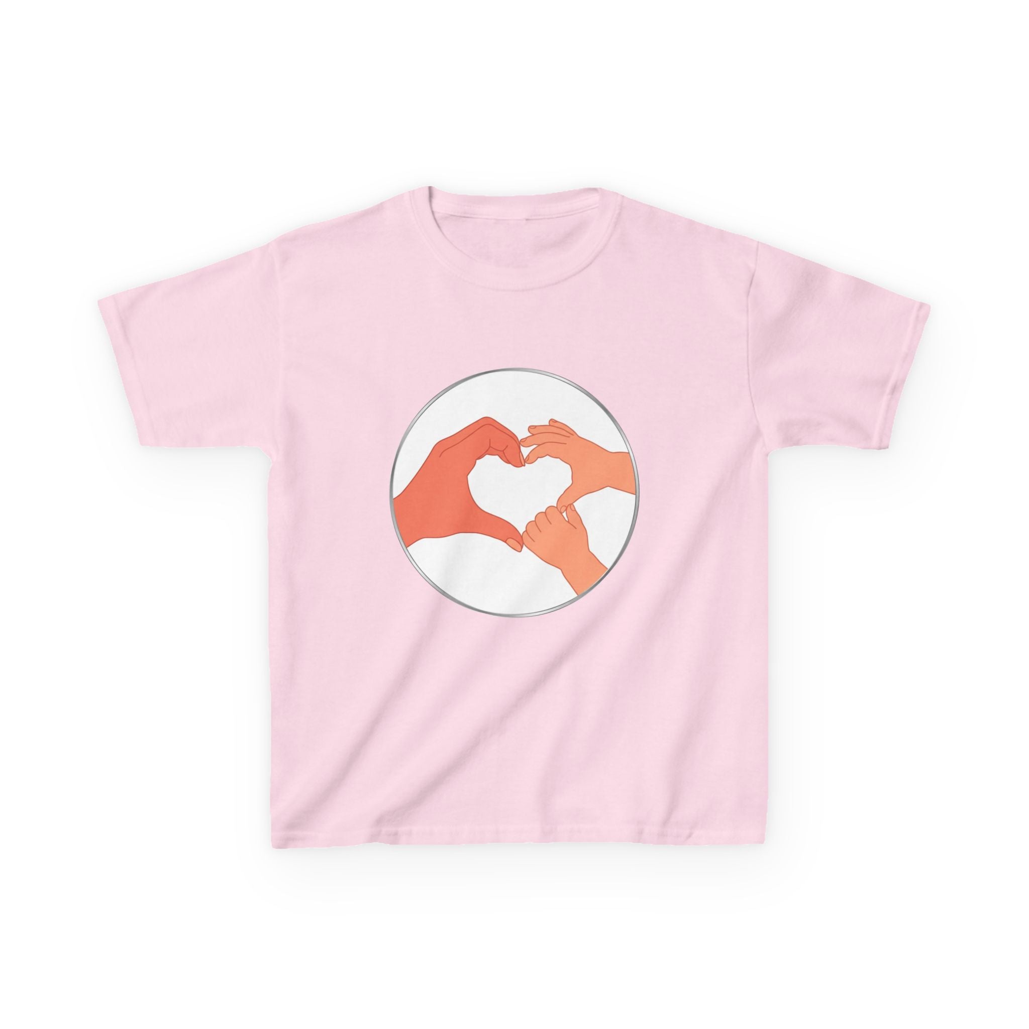 Bestie Heart Hands Kids T-Shirt | Matchy Mums