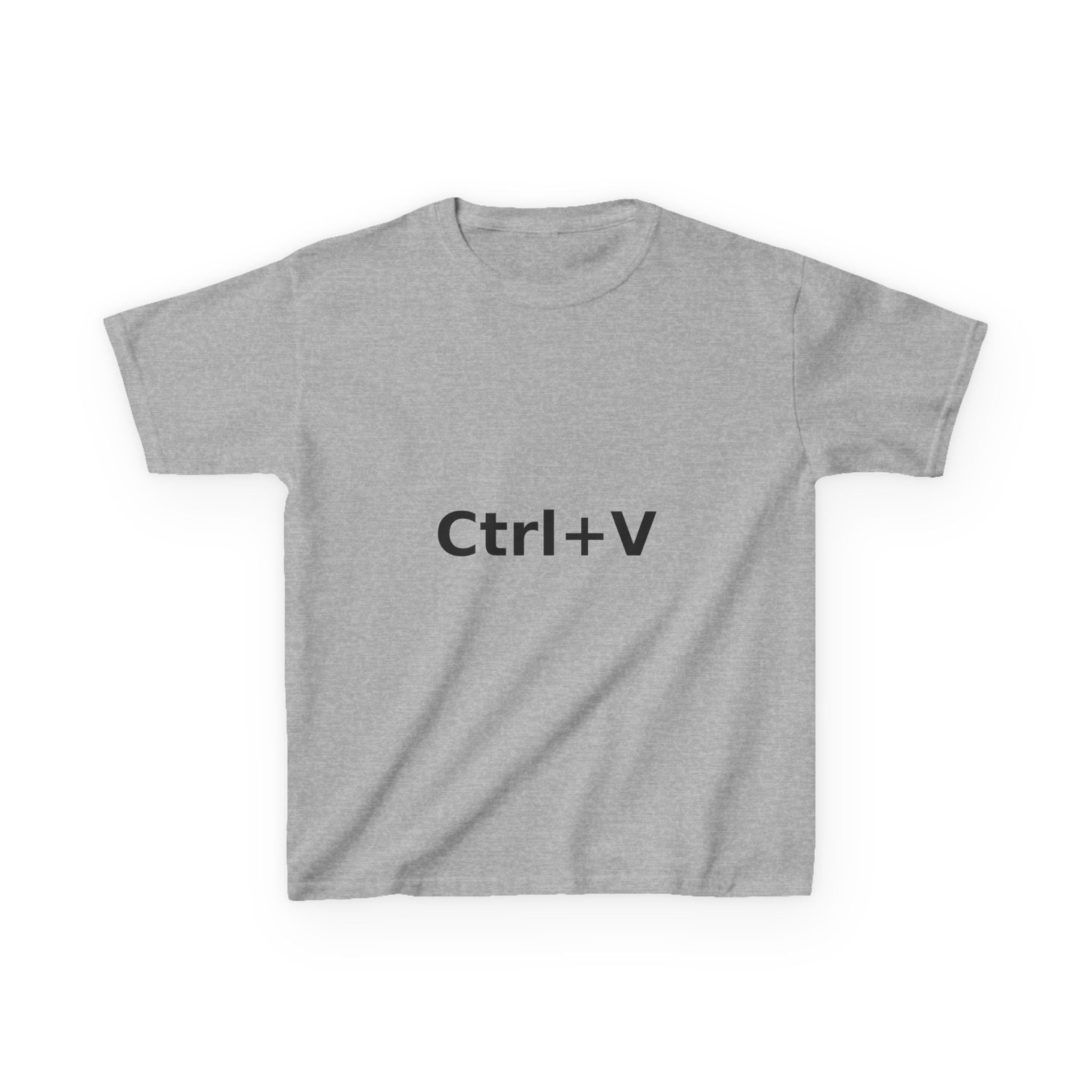 Ctrl+V Kids T-Shirt (Light) | Matchy Mums