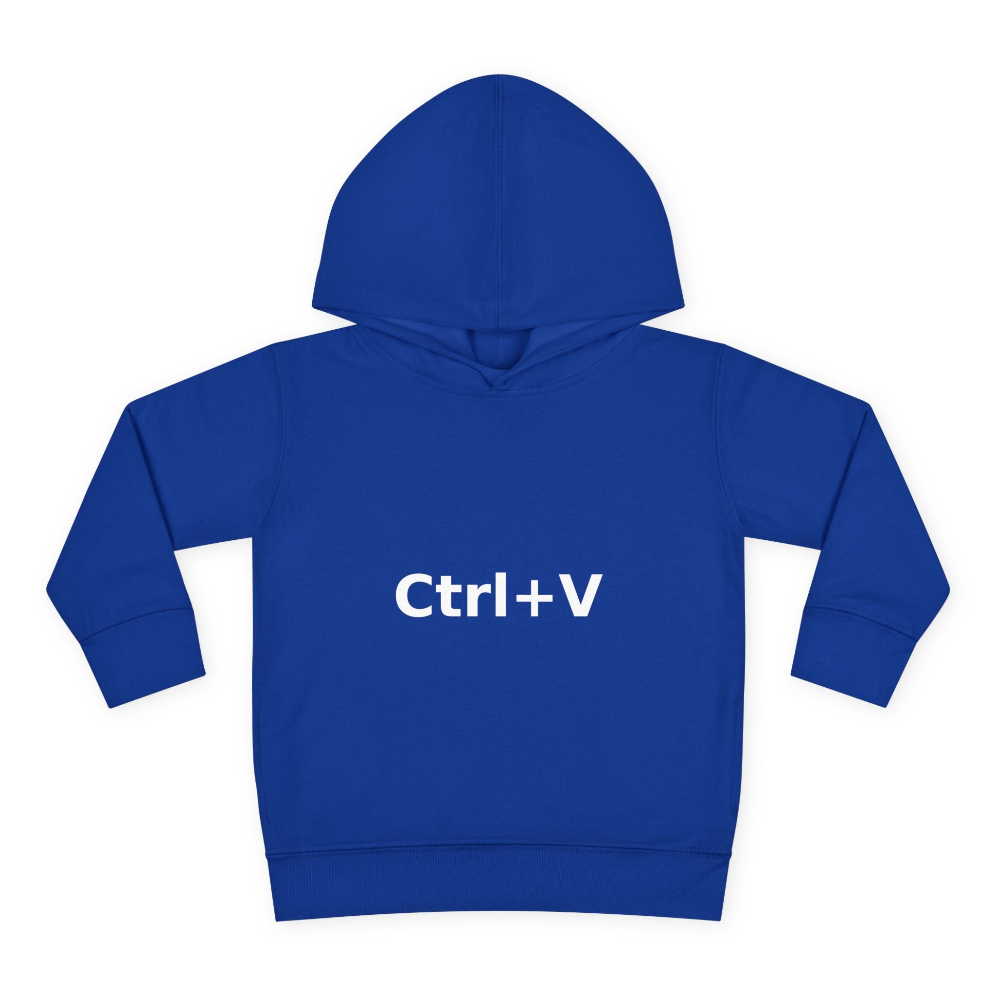 Ctrl+V Toddler Hoodie (Dark) | Matchy Mums