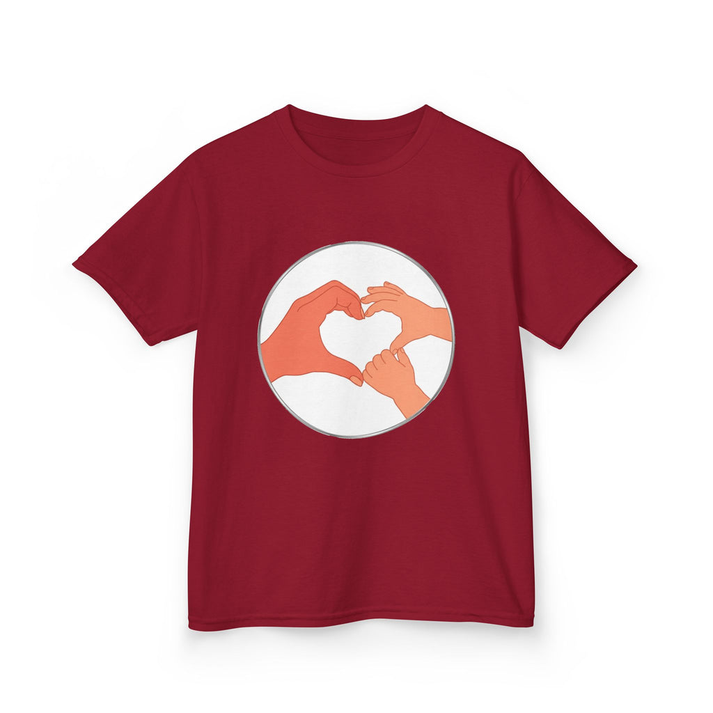 Bestie Heart Hands Kids T-Shirt | Matchy Mums