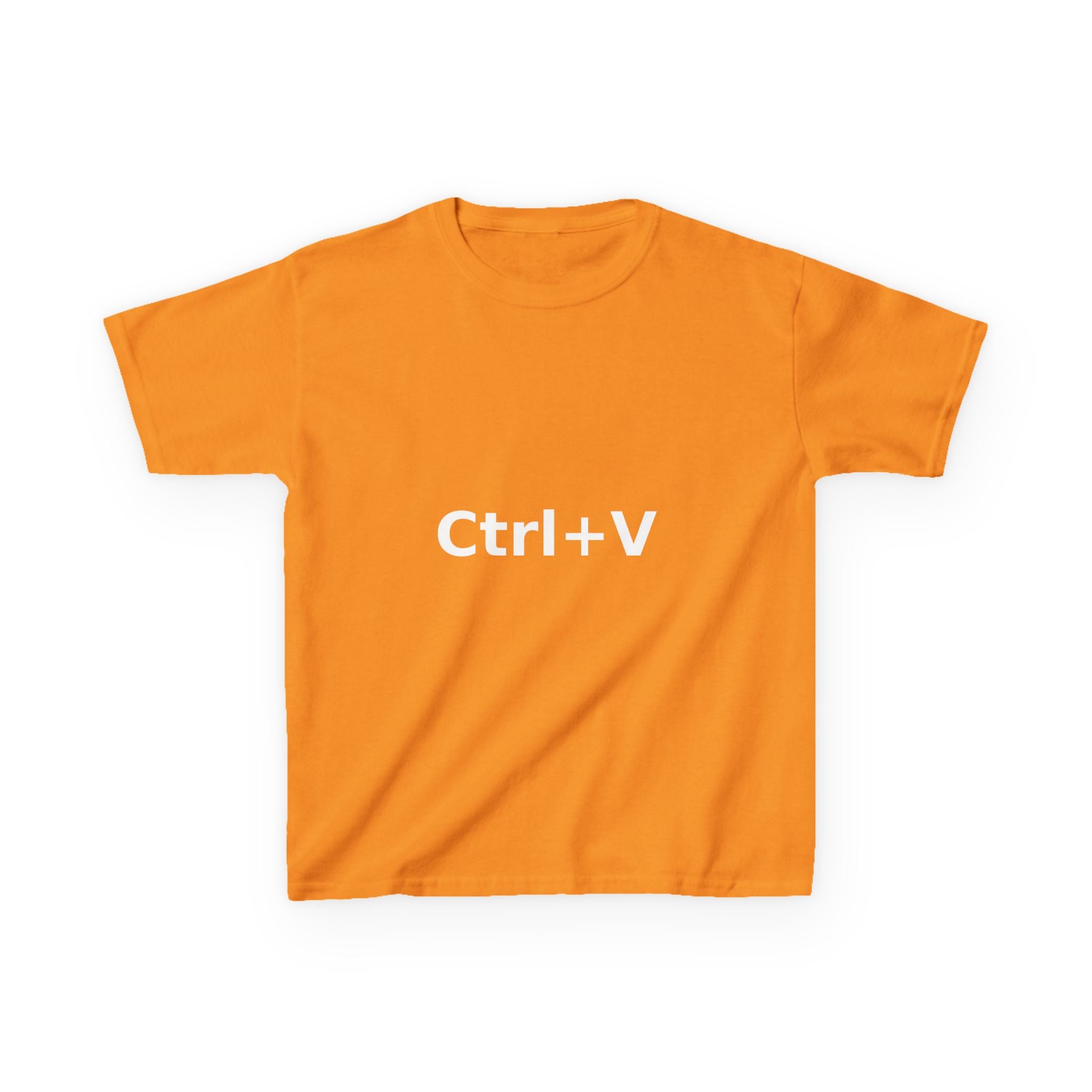 Ctrl+V Kids T-Shirt (Dark) | Matchy Mums