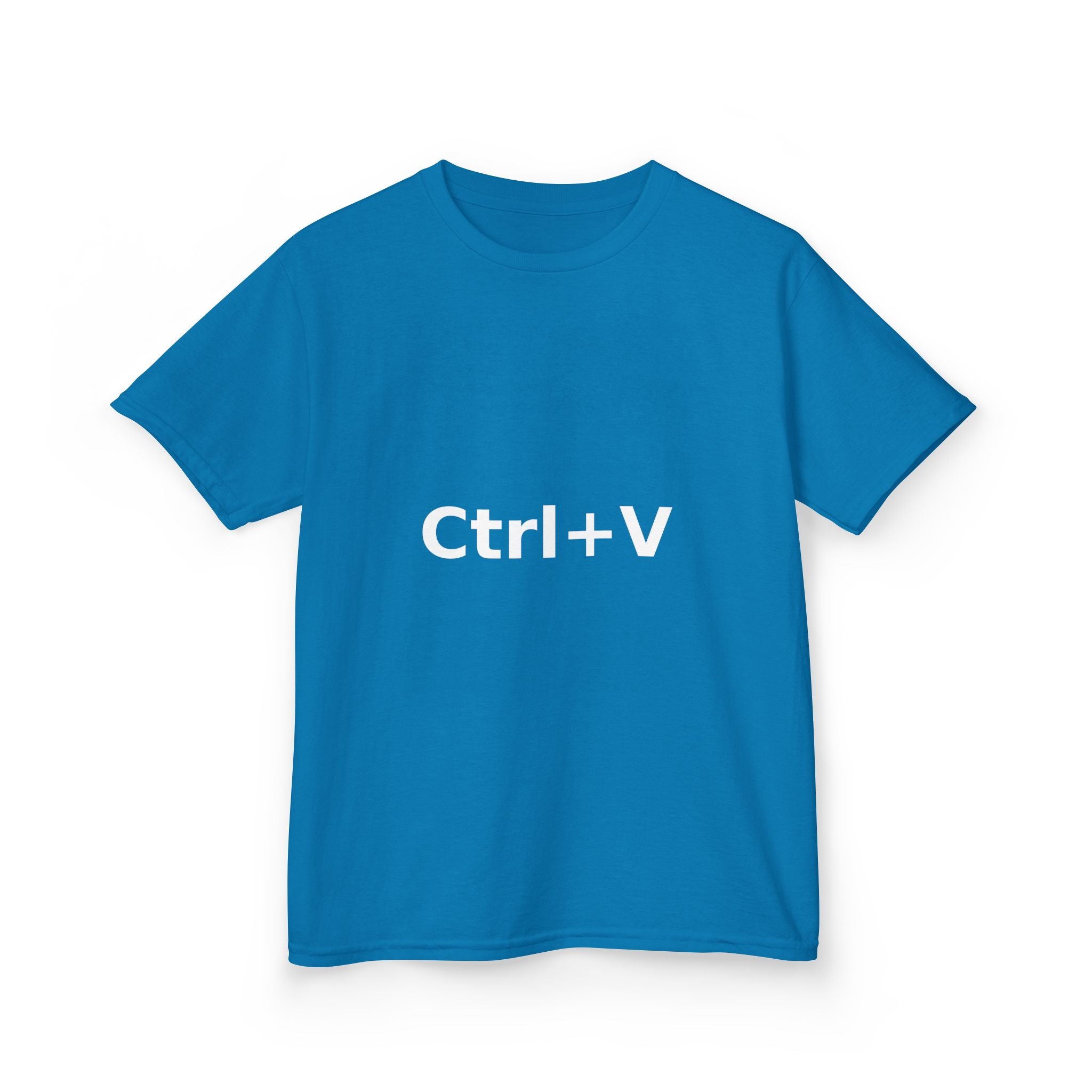 Ctrl+V Kids T-Shirt (Dark) | Matchy Mums
