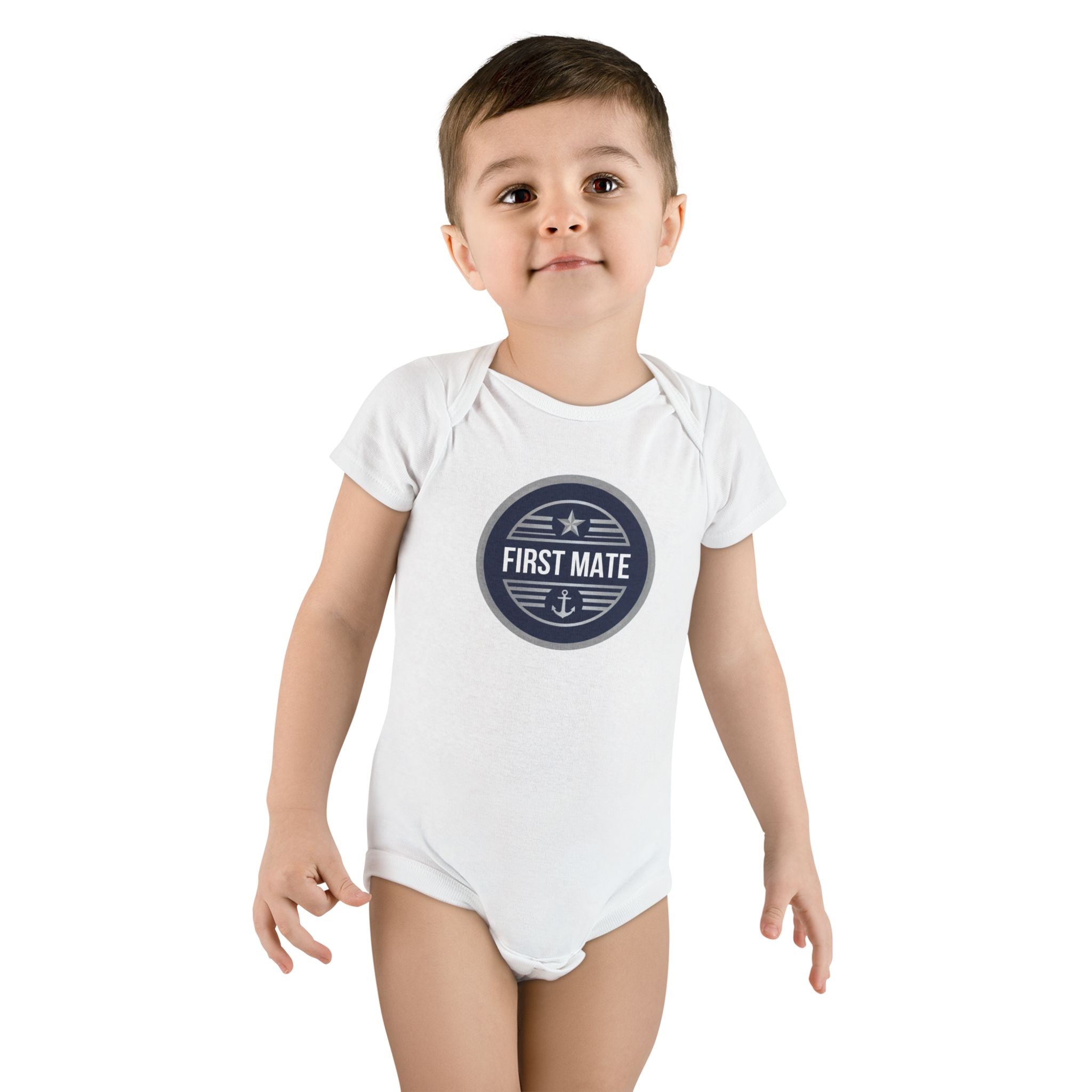 First Mate Baby Onesie | Matchy Mums