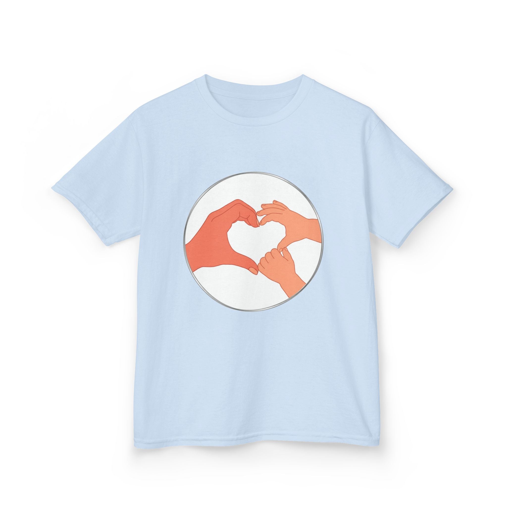 Bestie Heart Hands Kids T-Shirt | Matchy Mums