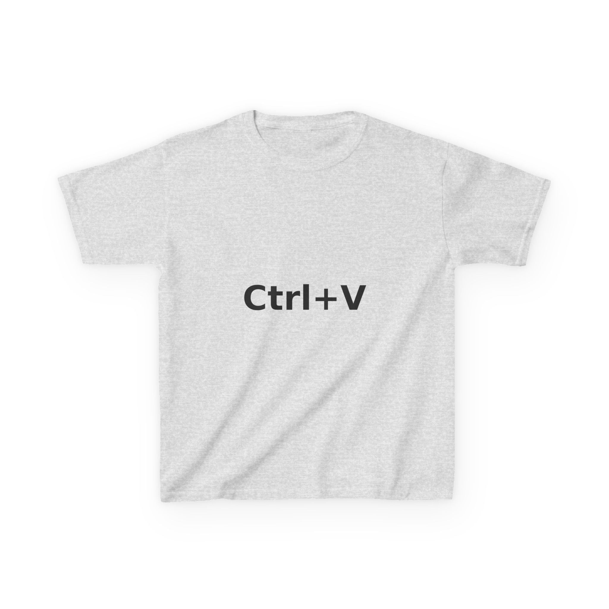 Ctrl+V Kids T-Shirt (Light) | Matchy Mums