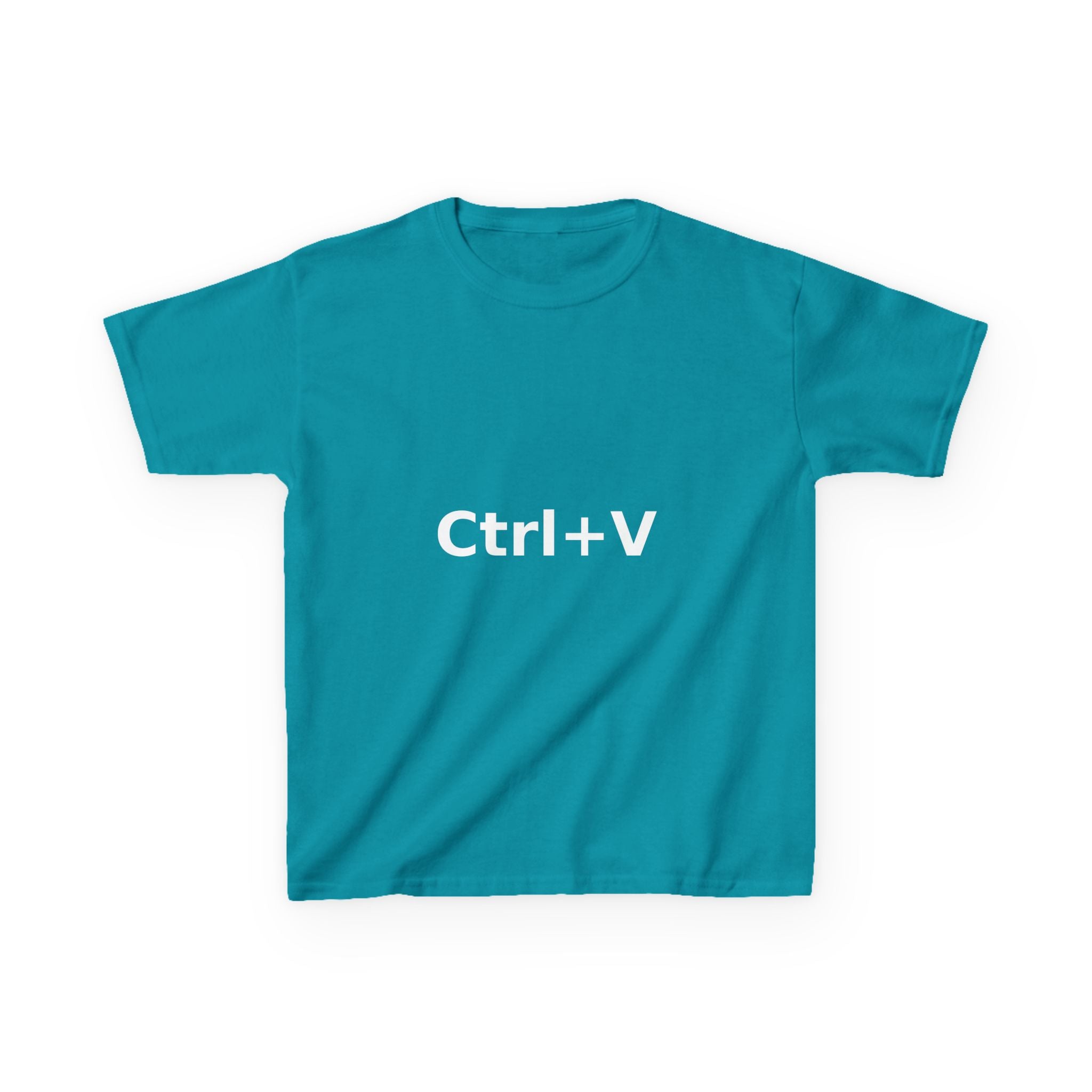 Ctrl+V Kids T-Shirt (Dark) | Matchy Mums