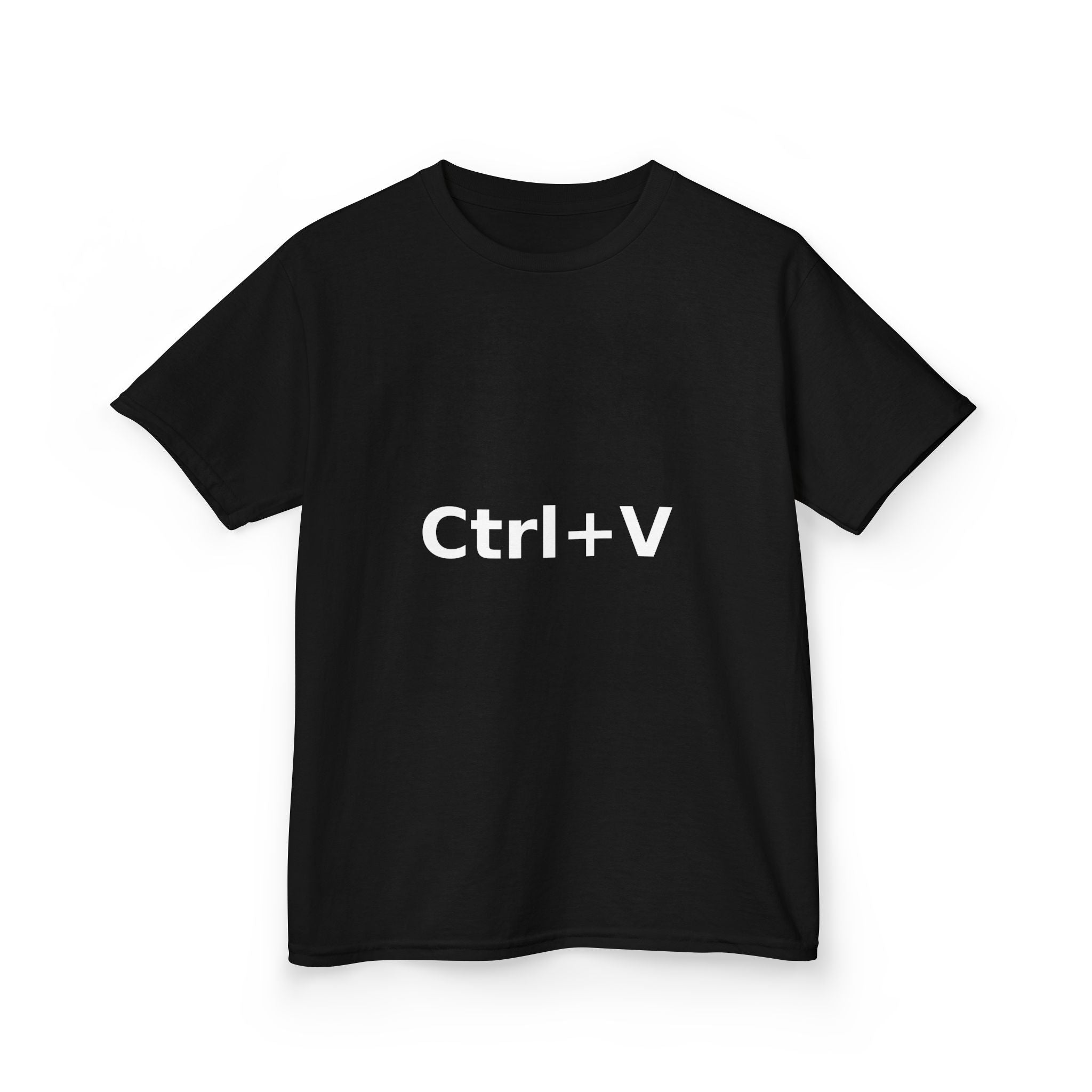 Ctrl+V Kids T-Shirt (Dark) | Matchy Mums
