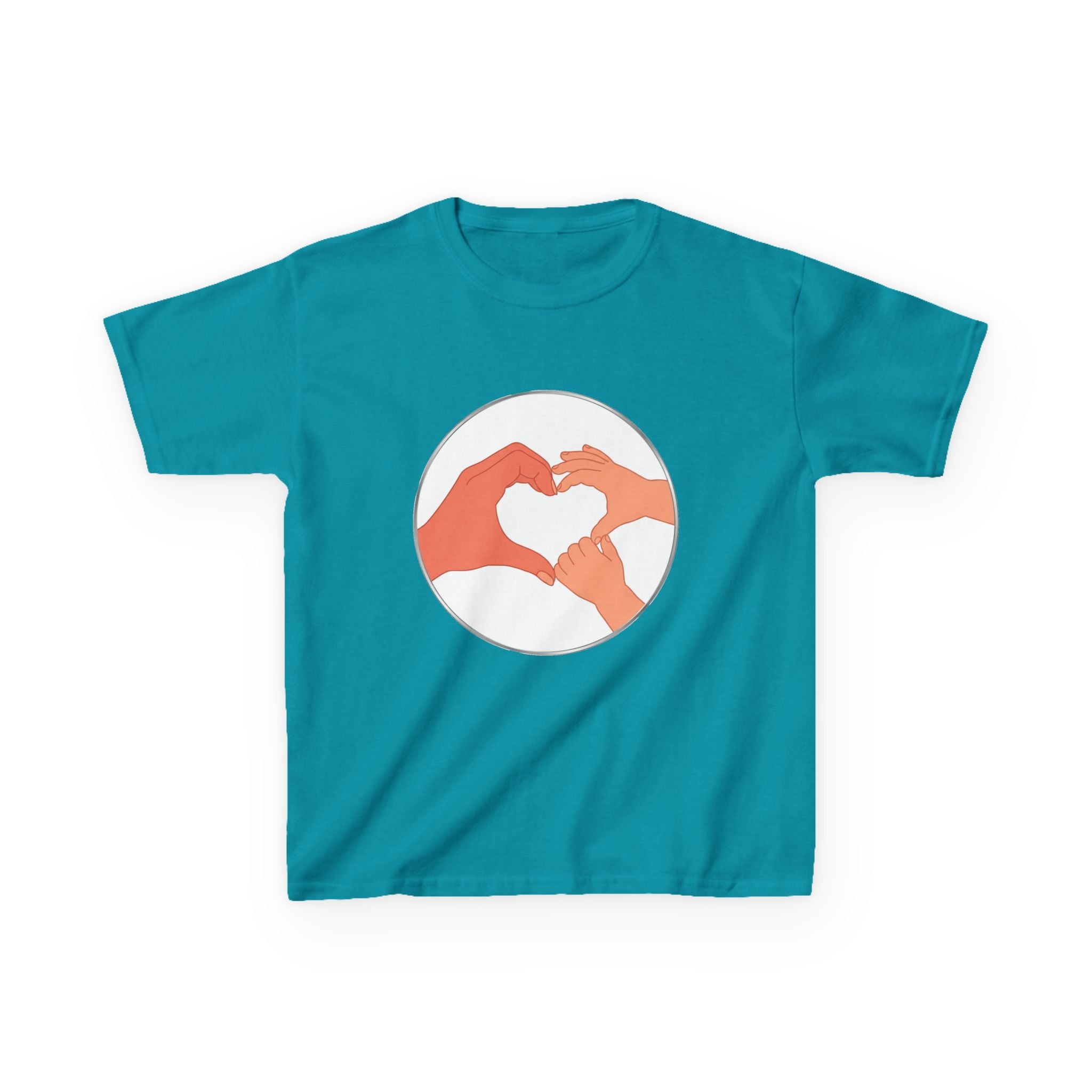 Bestie Heart Hands Kids T-Shirt | Matchy Mums
