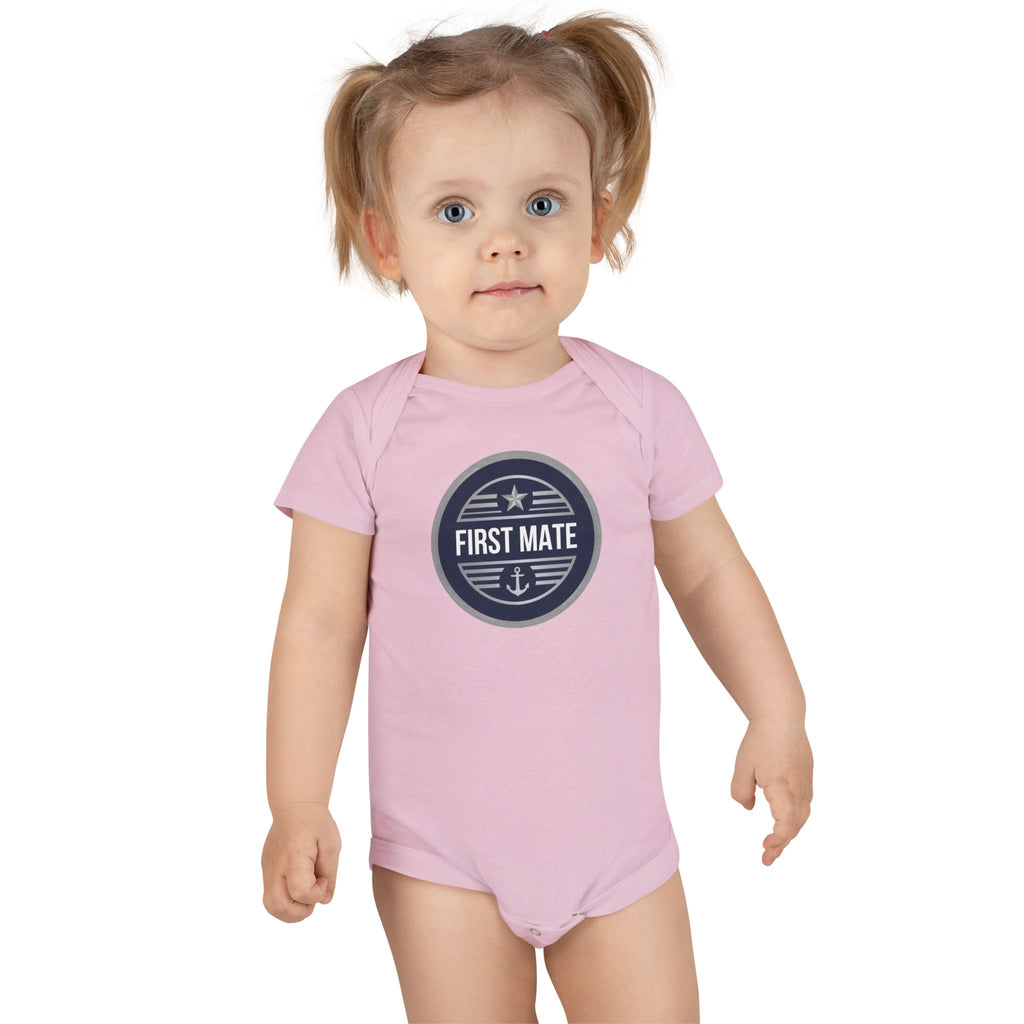 First Mate Baby Onesie | Matchy Mums