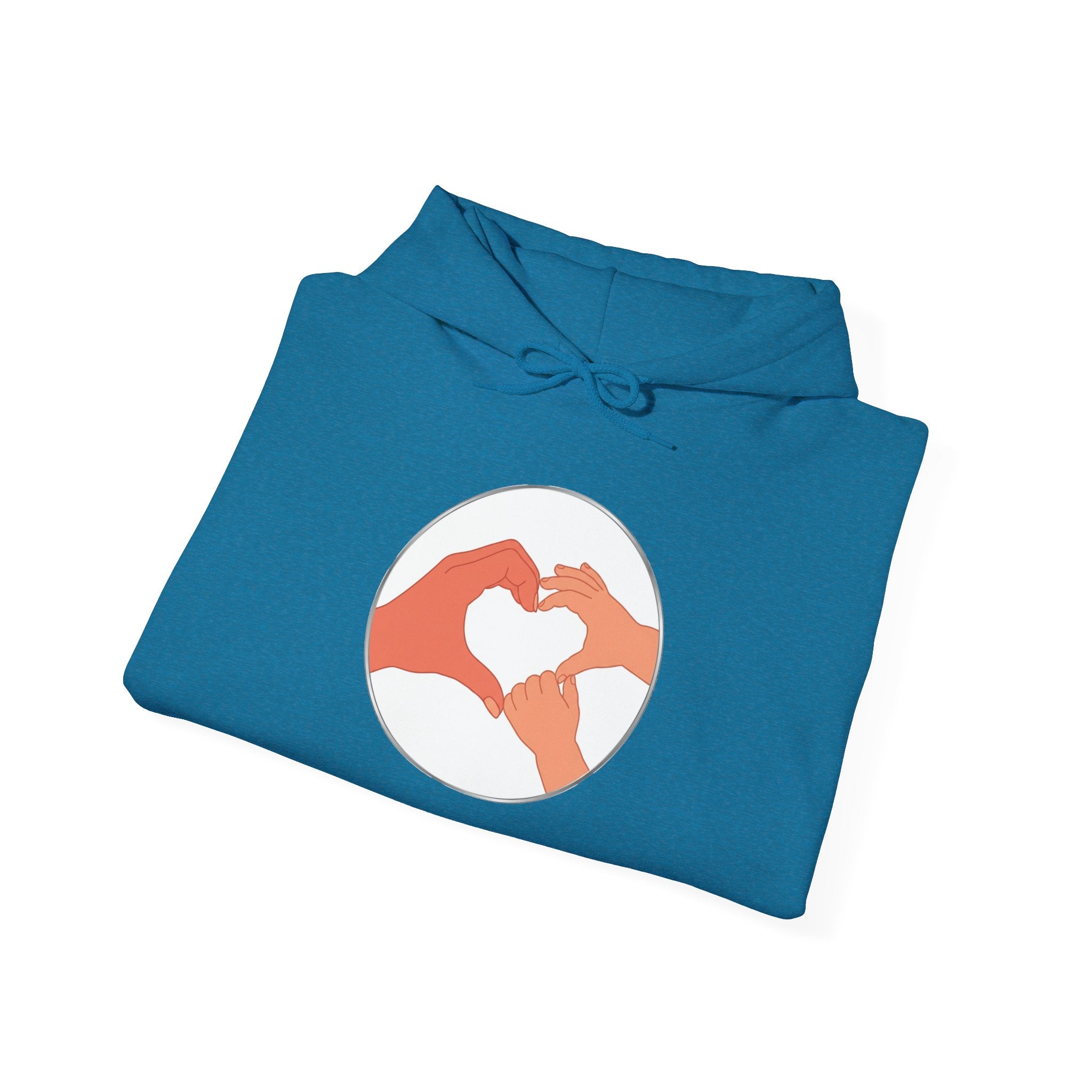 Bestie Heart Hands Hoodie | Matchy Mums
