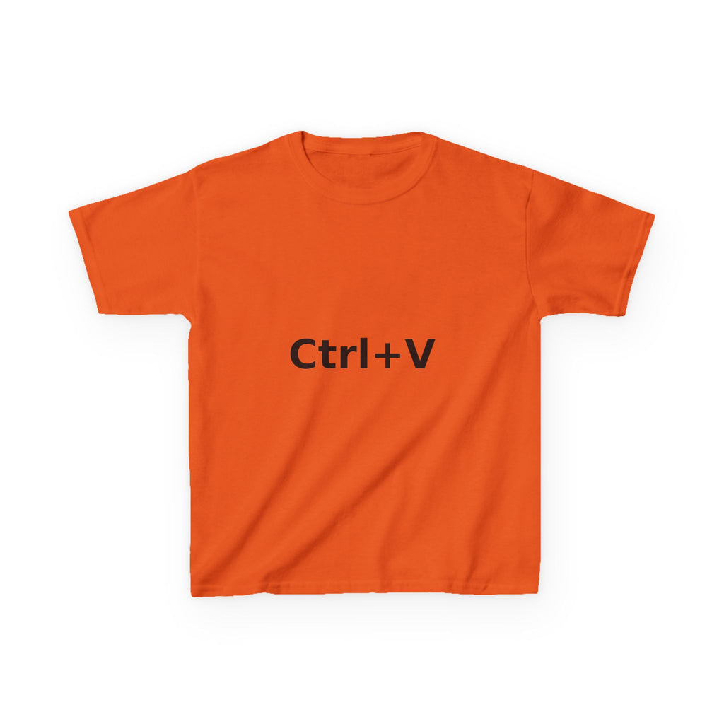 Ctrl+V Kids T-Shirt (Light) | Matchy Mums
