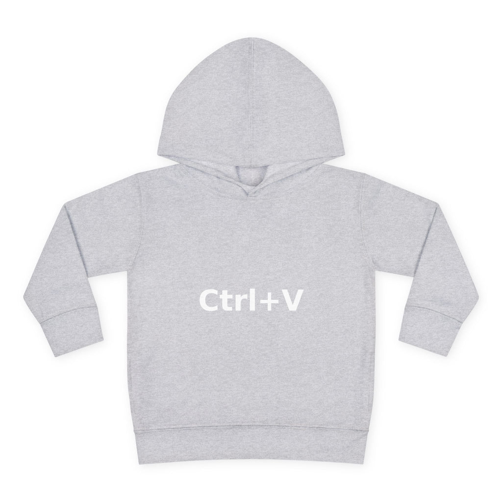 Ctrl+V Toddler Hoodie (Dark) | Matchy Mums