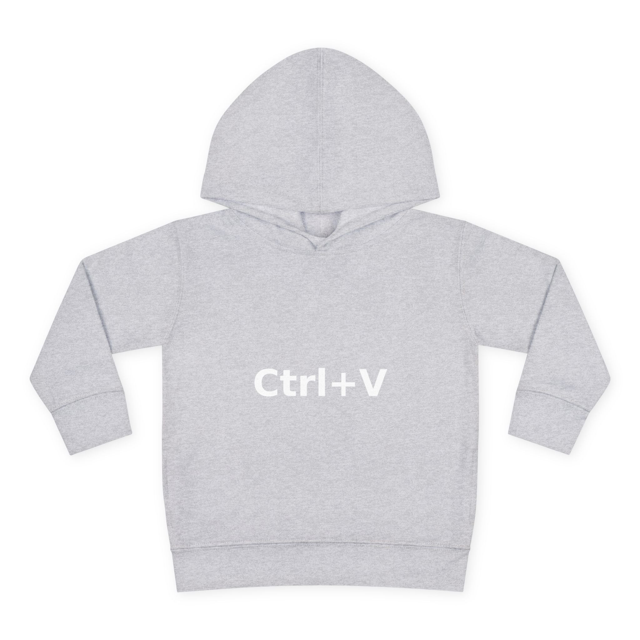 Ctrl+V Toddler Hoodie (Dark) | Matchy Mums