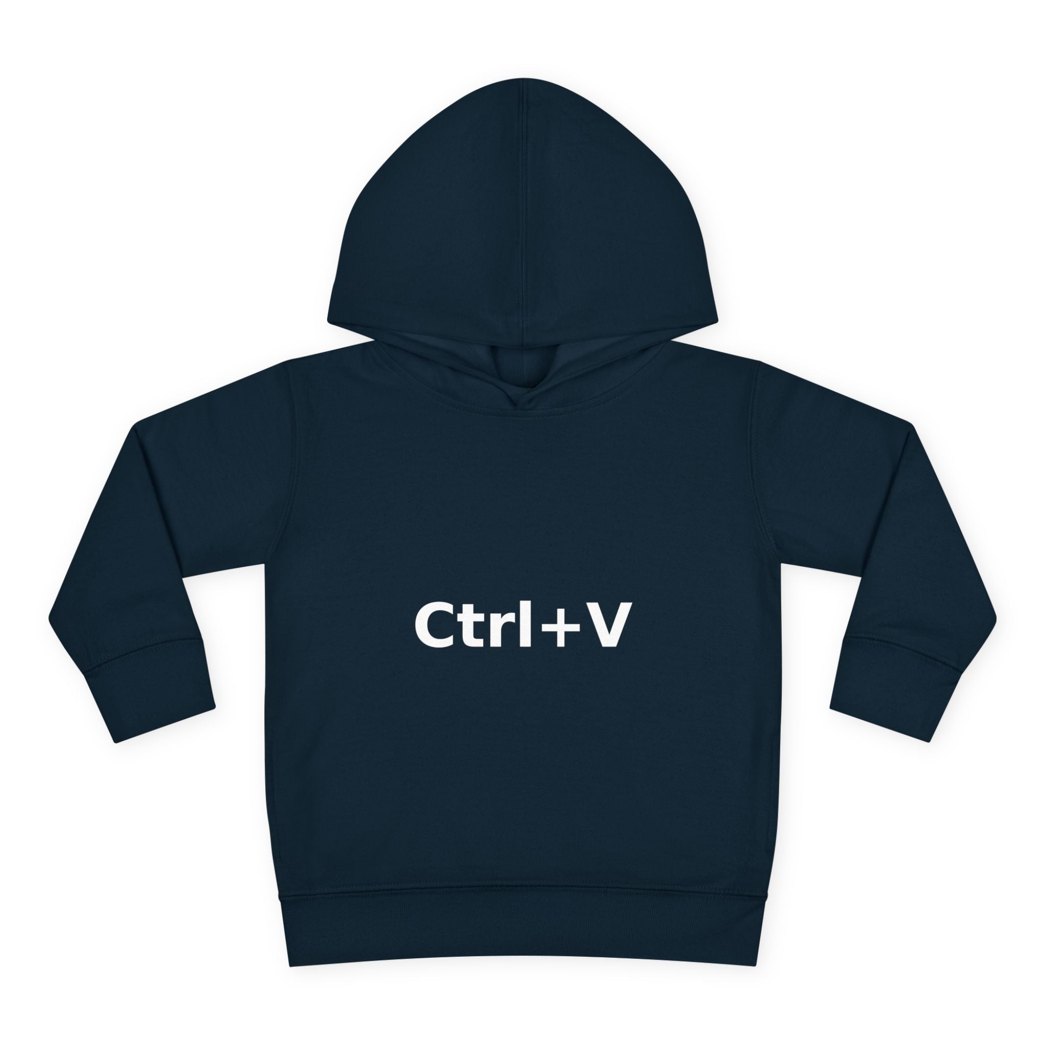 Ctrl+V Toddler Hoodie (Dark) | Matchy Mums