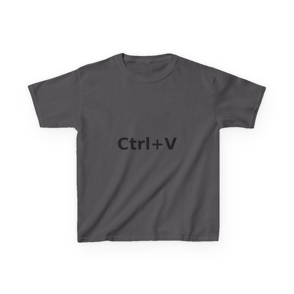 Ctrl+V Kids T-Shirt (Light) | Matchy Mums