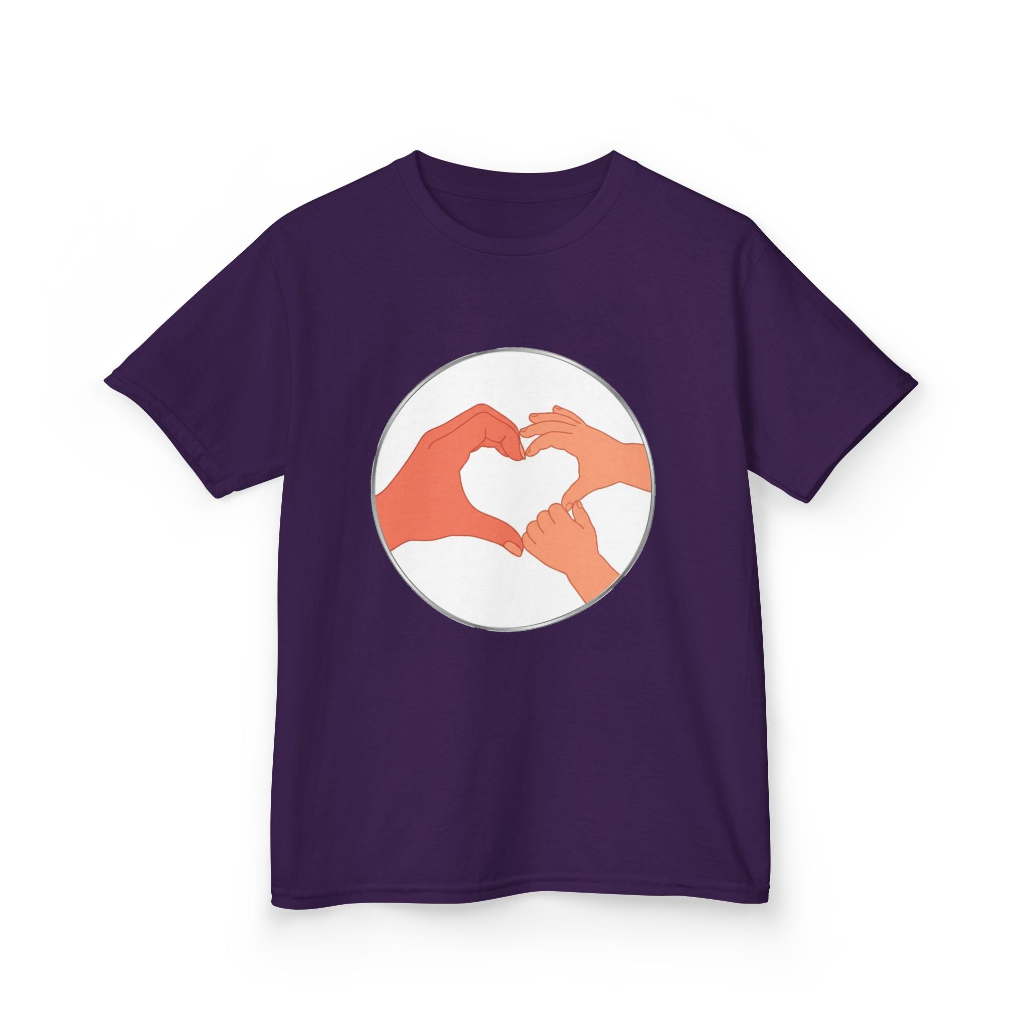 Bestie Heart Hands Kids T-Shirt | Matchy Mums
