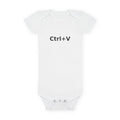 Ctrl+V Baby Onesie (Light) | Matchy Mums
