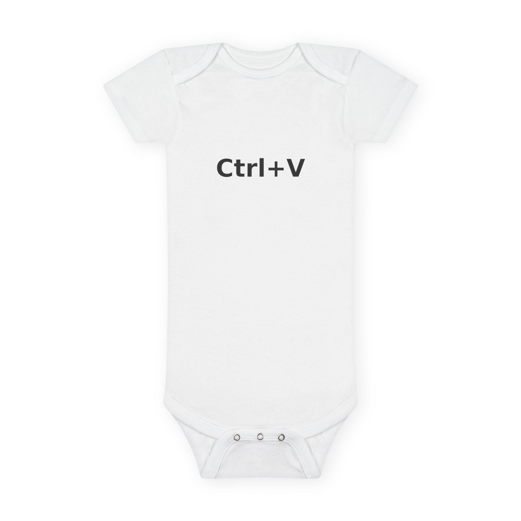 Ctrl+V Baby Onesie (Light) | Matchy Mums