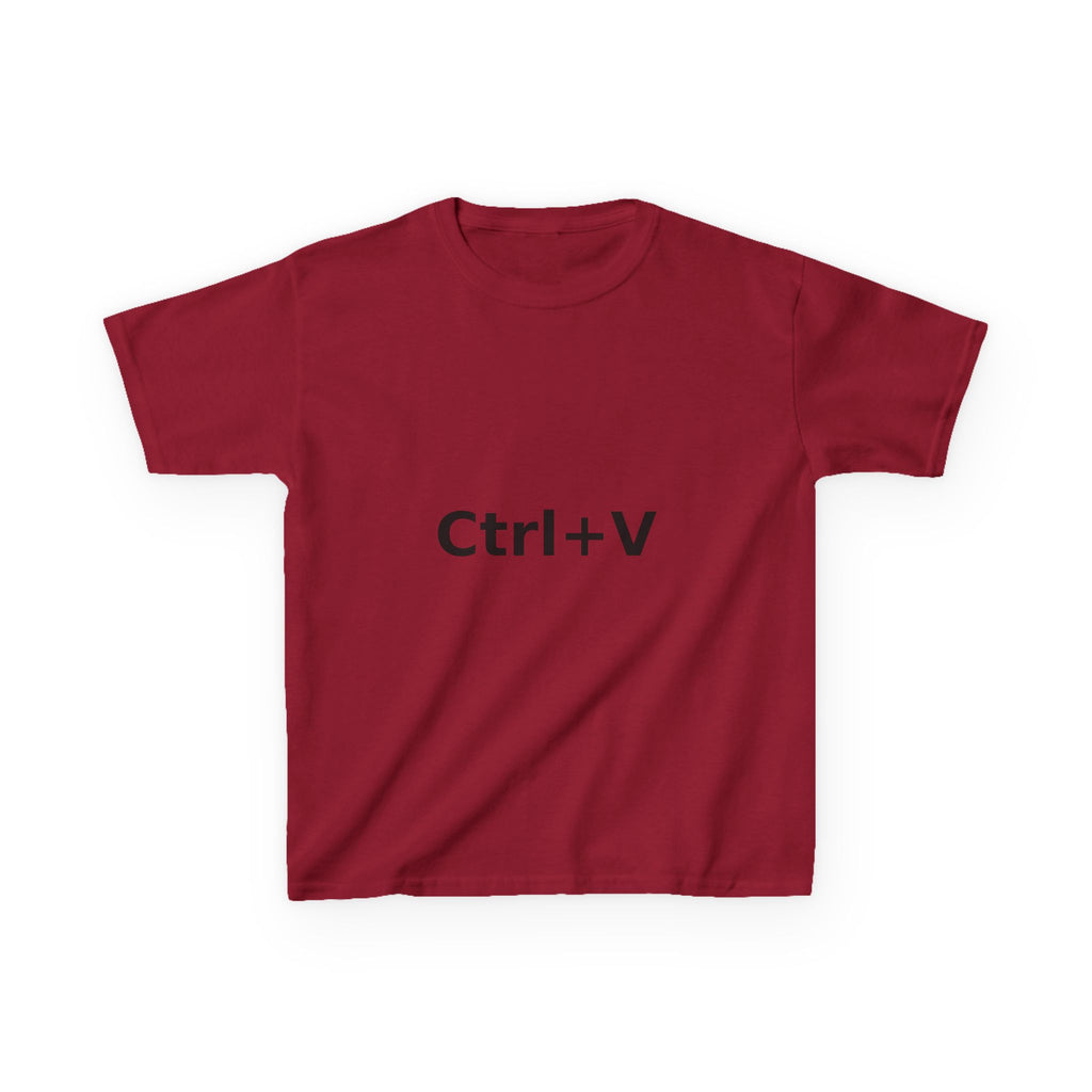 Ctrl+V Kids T-Shirt (Light) | Matchy Mums