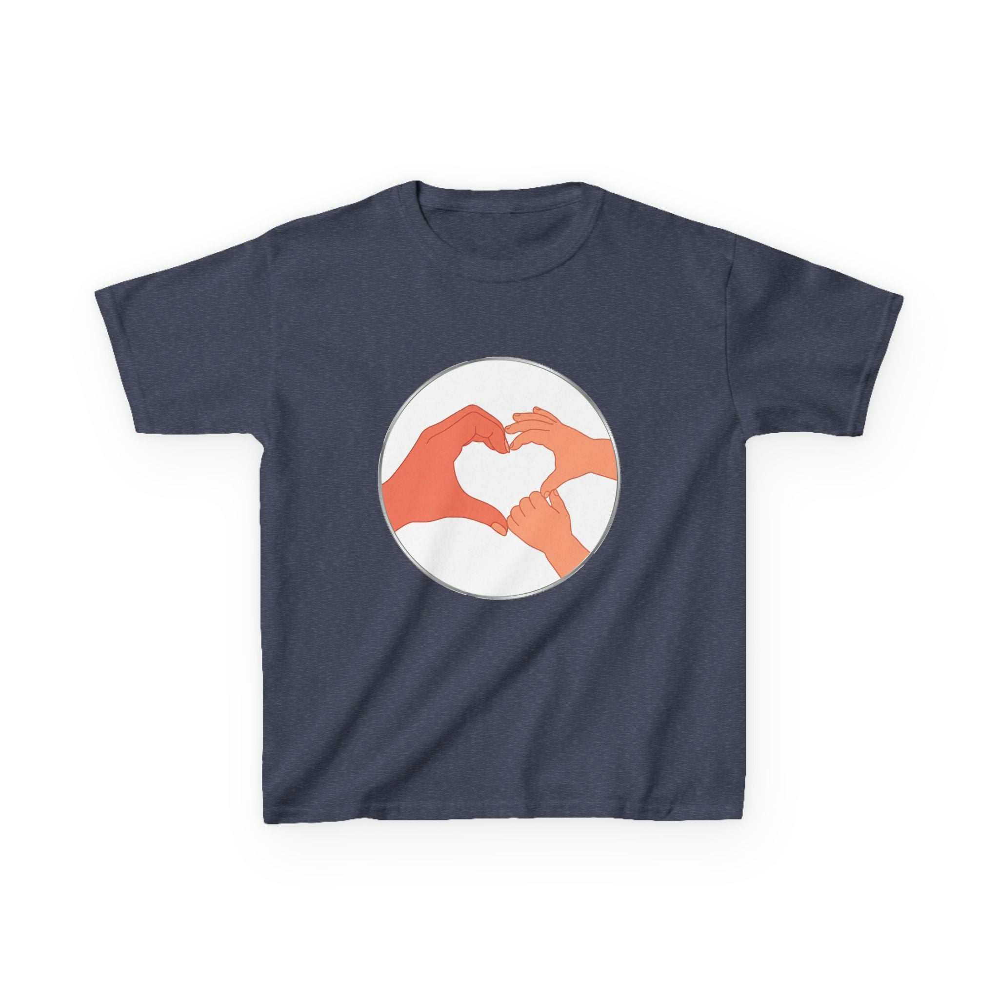 Bestie Heart Hands Kids T-Shirt | Matchy Mums
