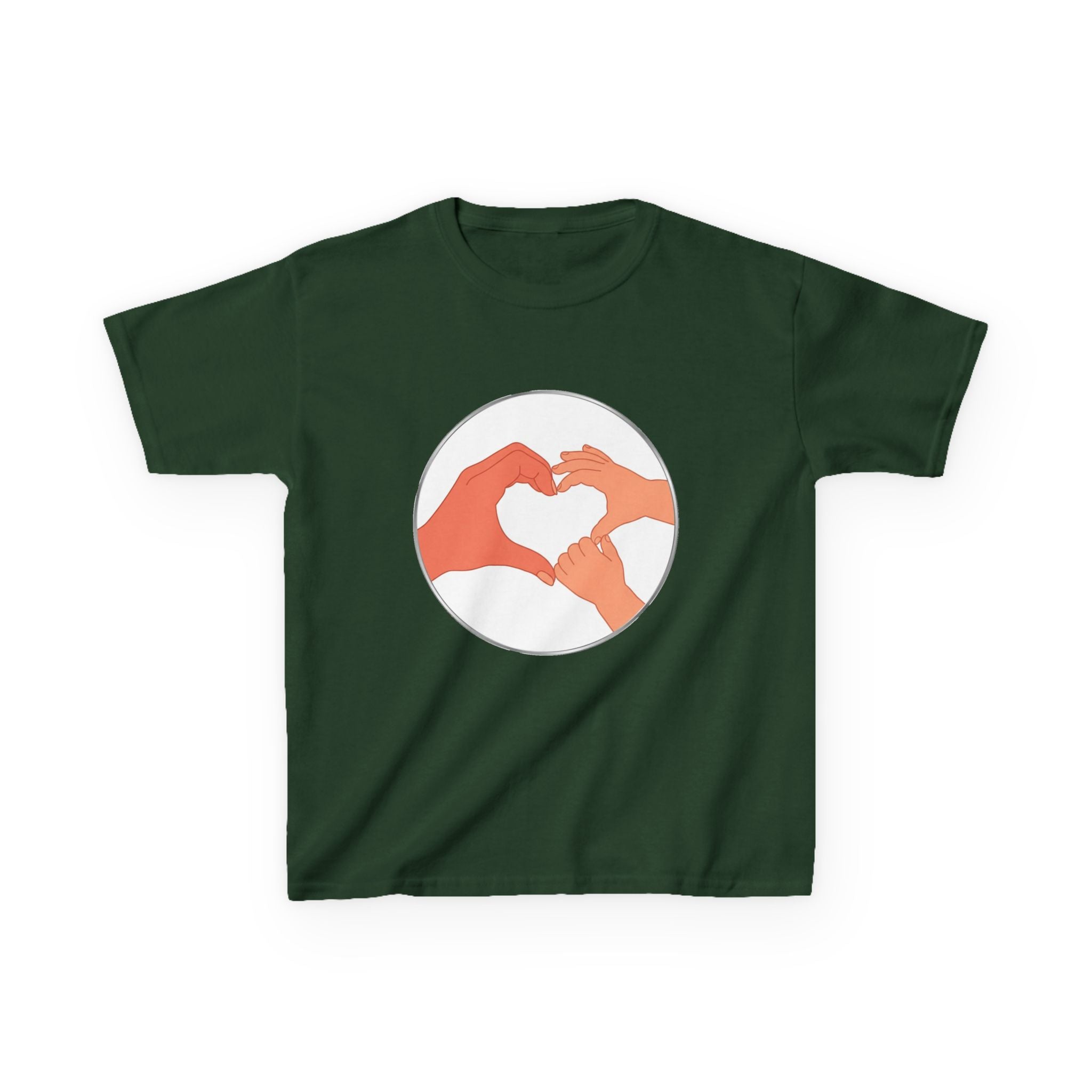 Bestie Heart Hands Kids T-Shirt | Matchy Mums