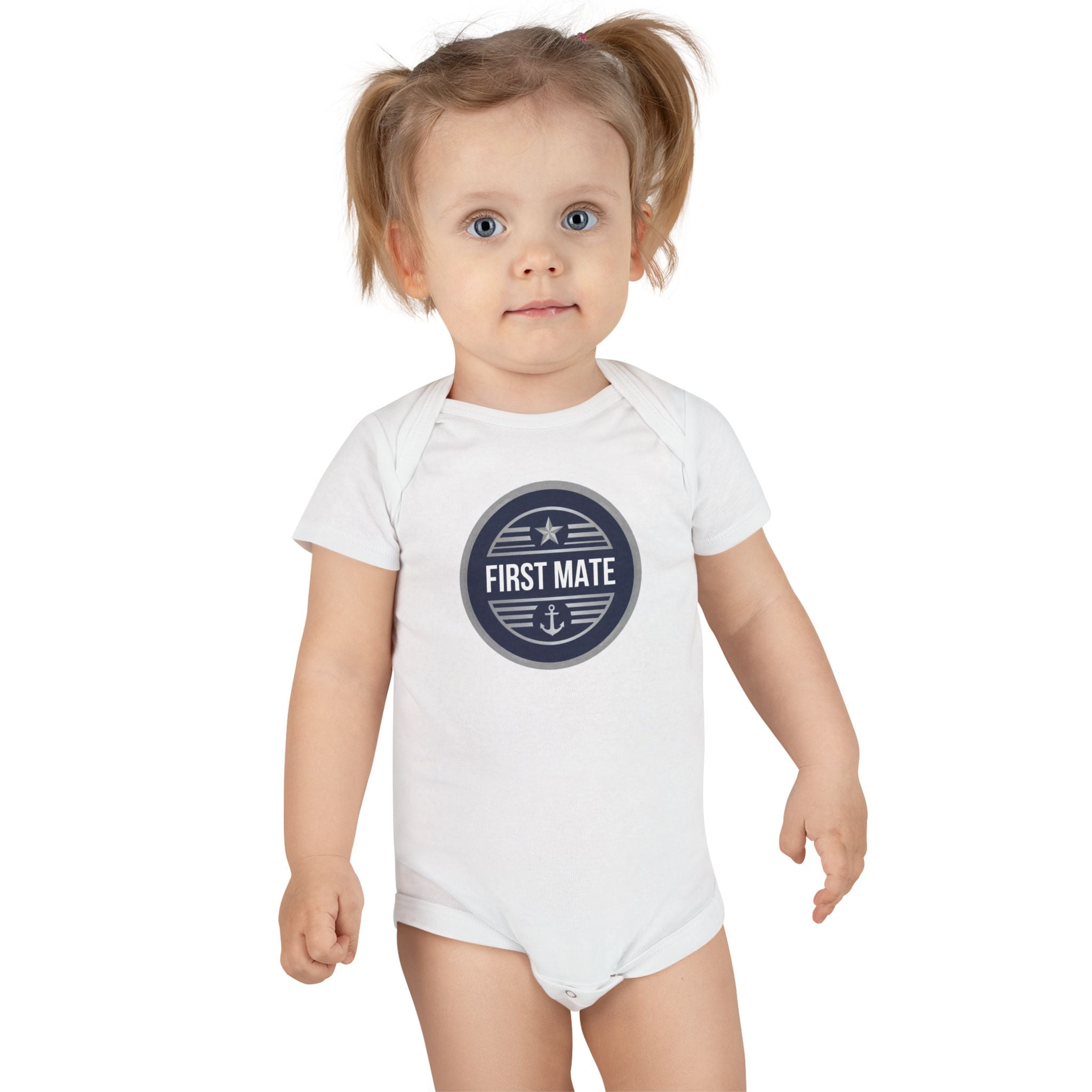 First Mate Baby Onesie | Matchy Mums