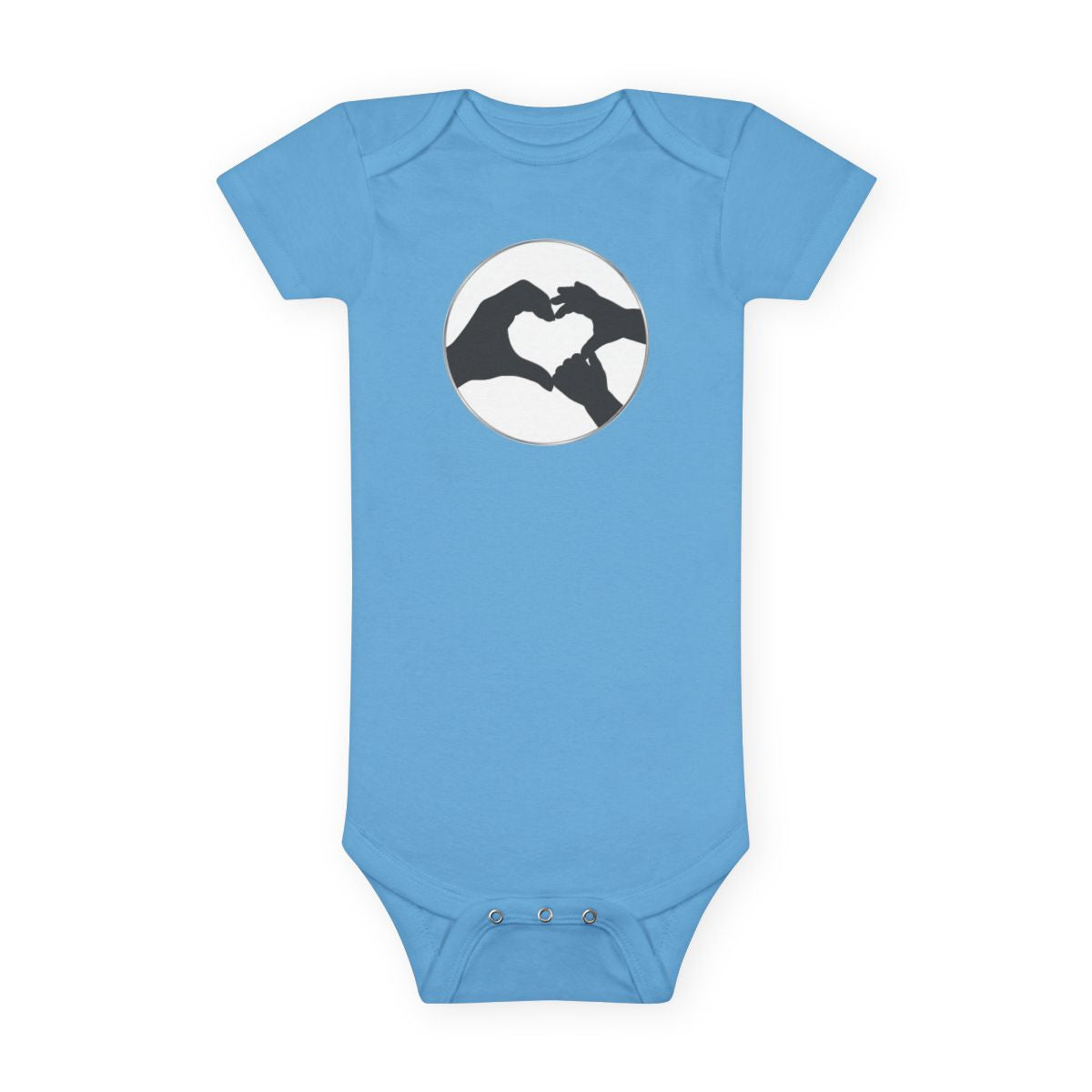 Bestie Bundle: Bestie Heart Hands Hoodie + Bestie Baby Onesie (B&W)