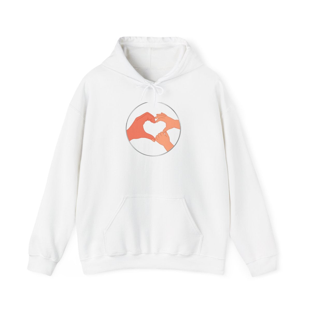 Bestie Bundle: Bestie Heart Hands Hoodie + Bestie Baby Onesie (Silver)