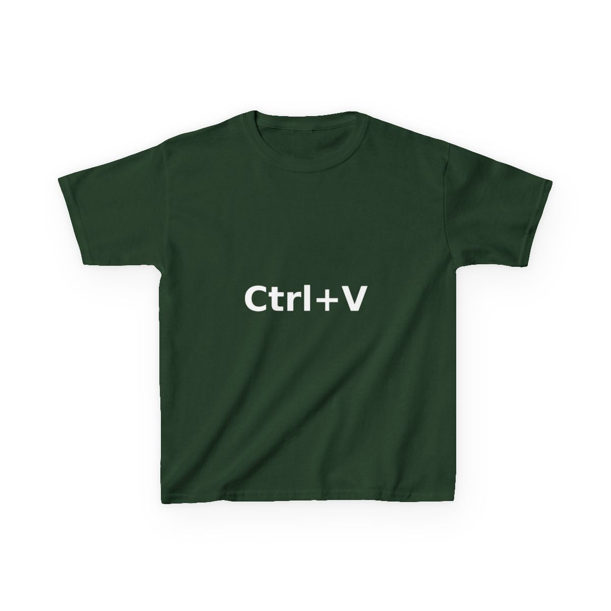 Copy Paste Bundle: Ctrl+C T-Shirt + Ctrl+V Kids T-Shirt